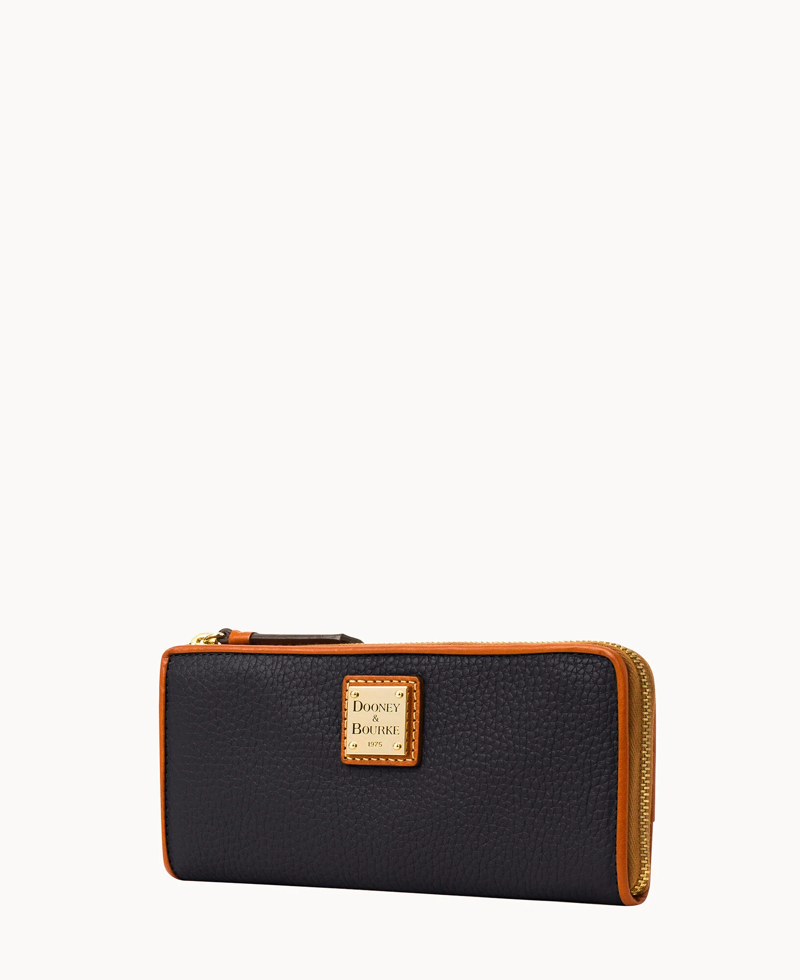 Pebble Grain Zip Clutch - Image 35