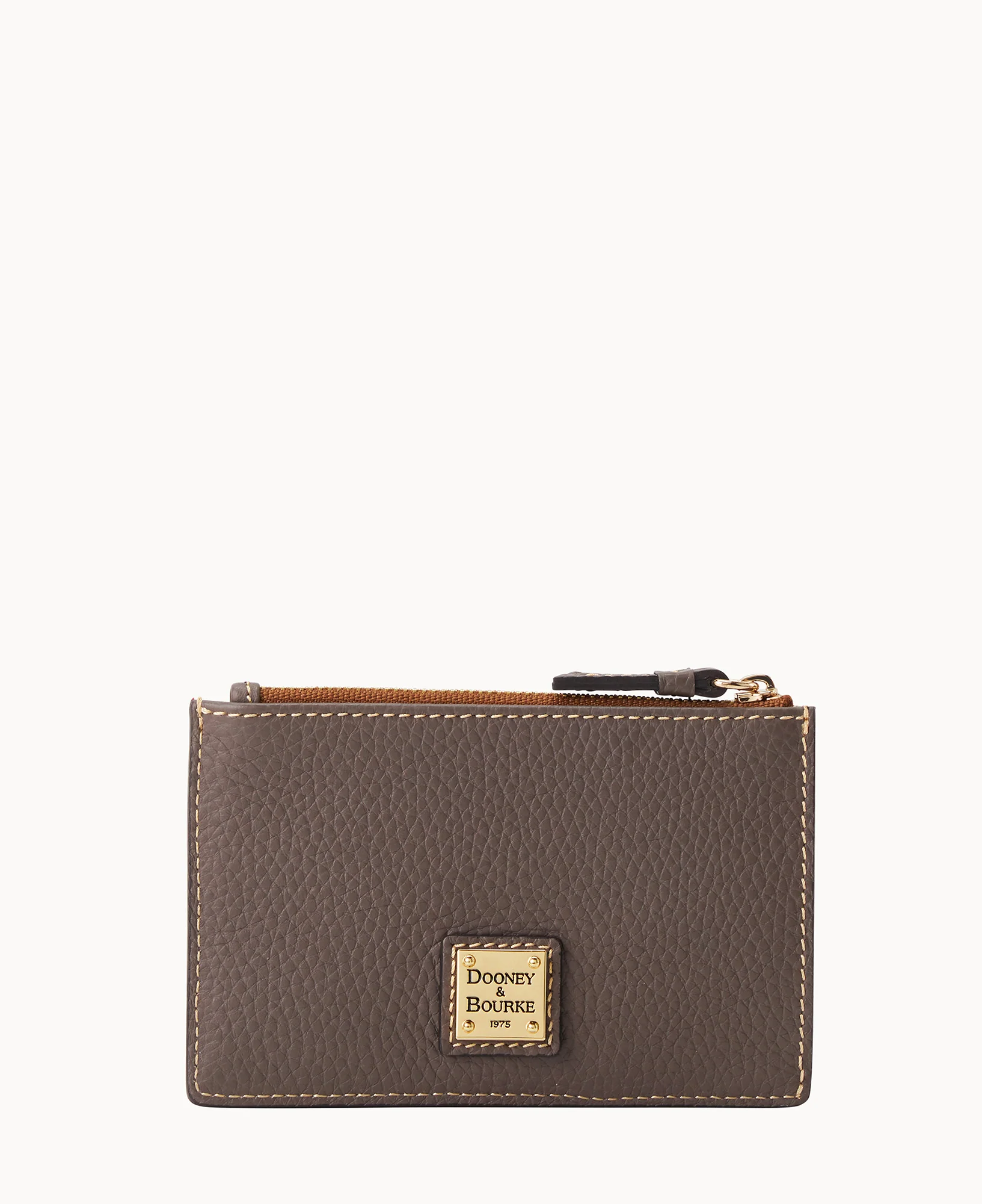 Pebble Grain Zip Credit Card Case - Image 13