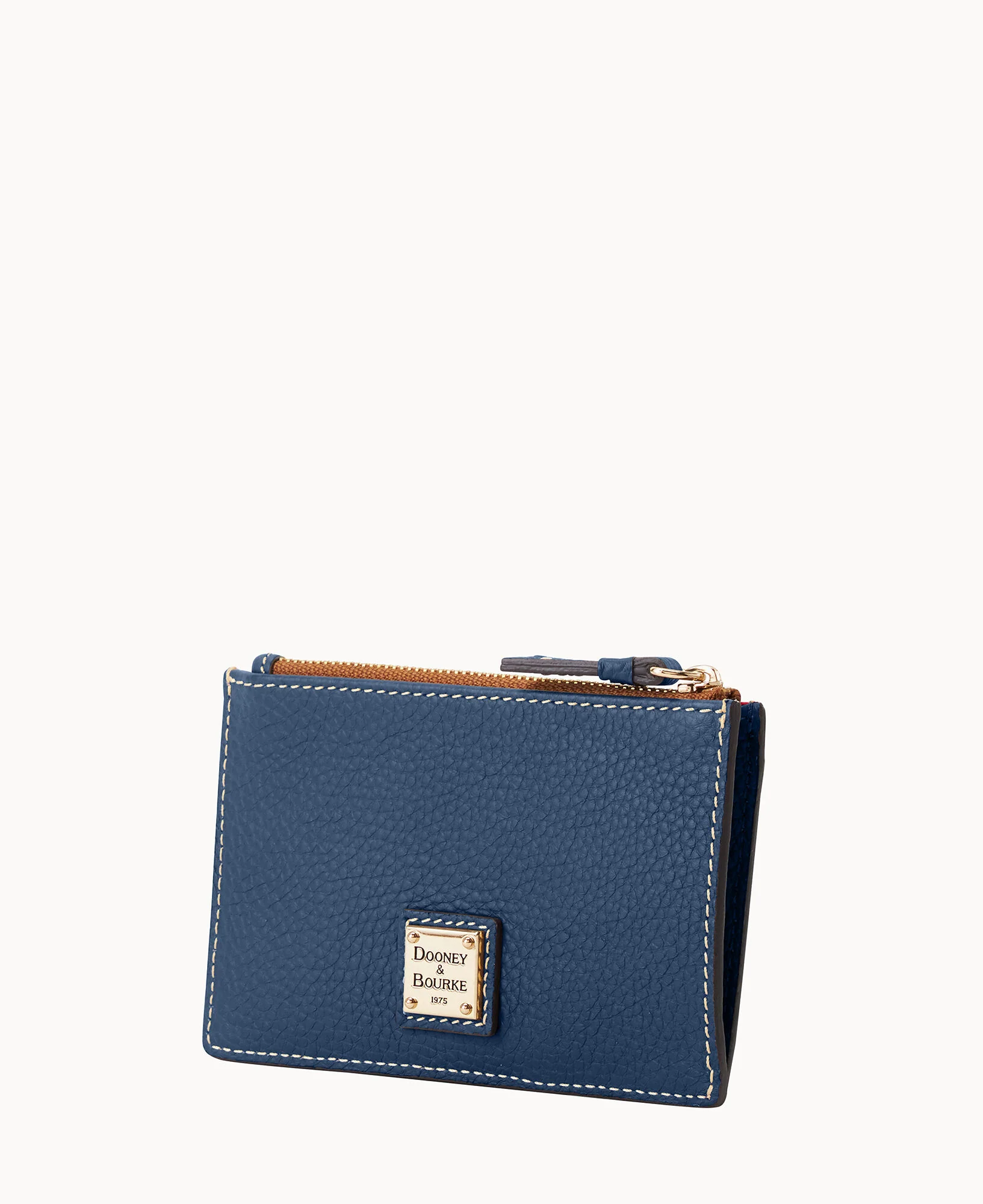 Pebble Grain Zip Credit Card Case - Image 35
