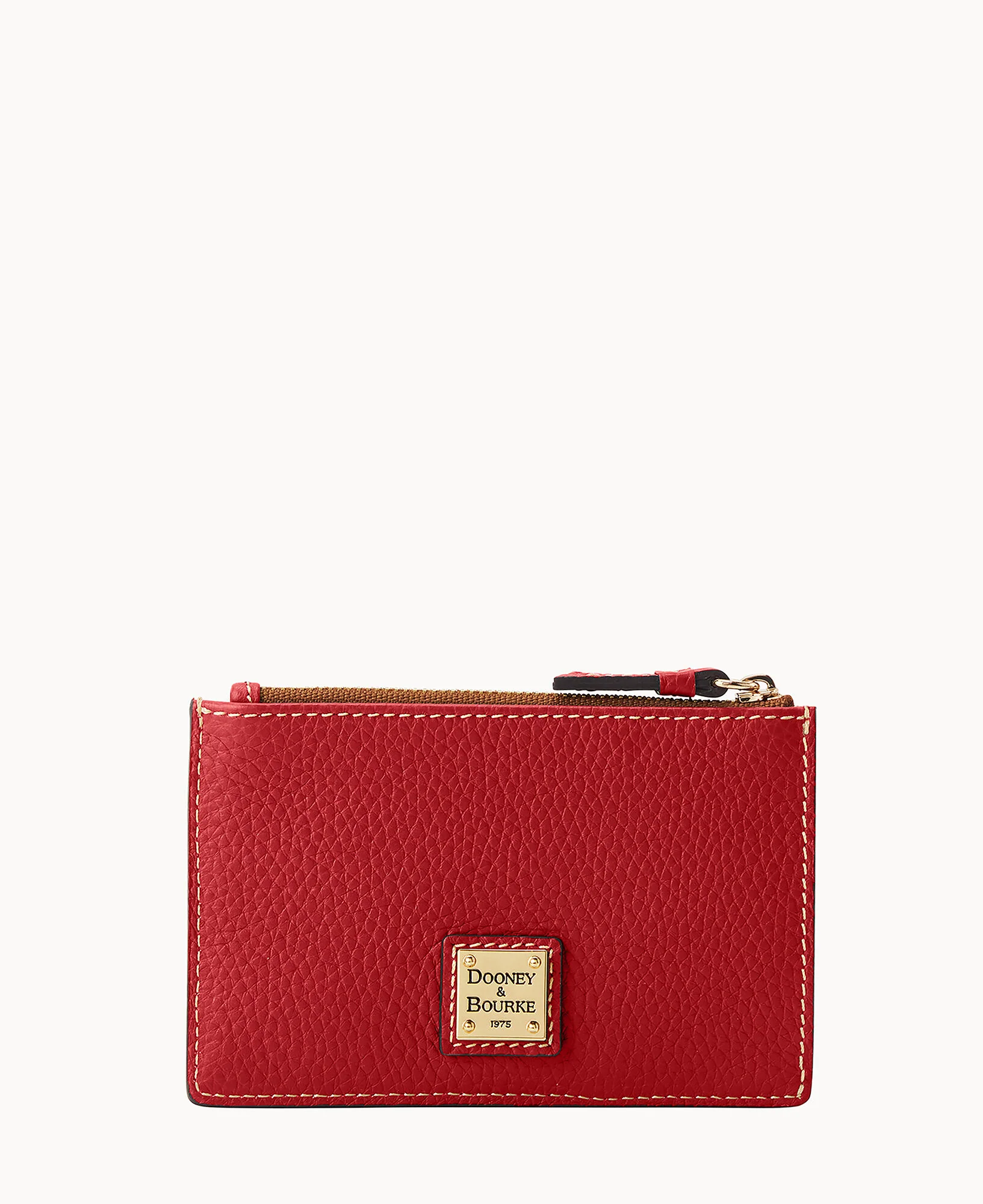 Pebble Grain Zip Credit Card Case - Image 46
