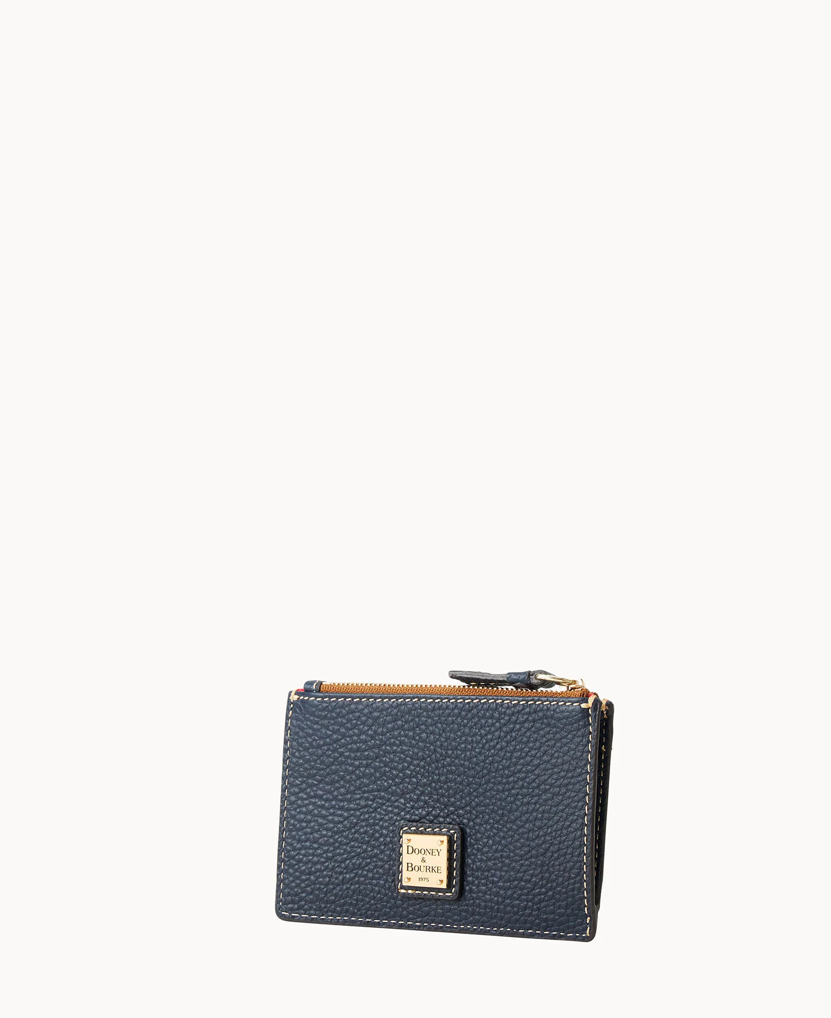Pebble Grain Zip Credit Card Case - Image 8