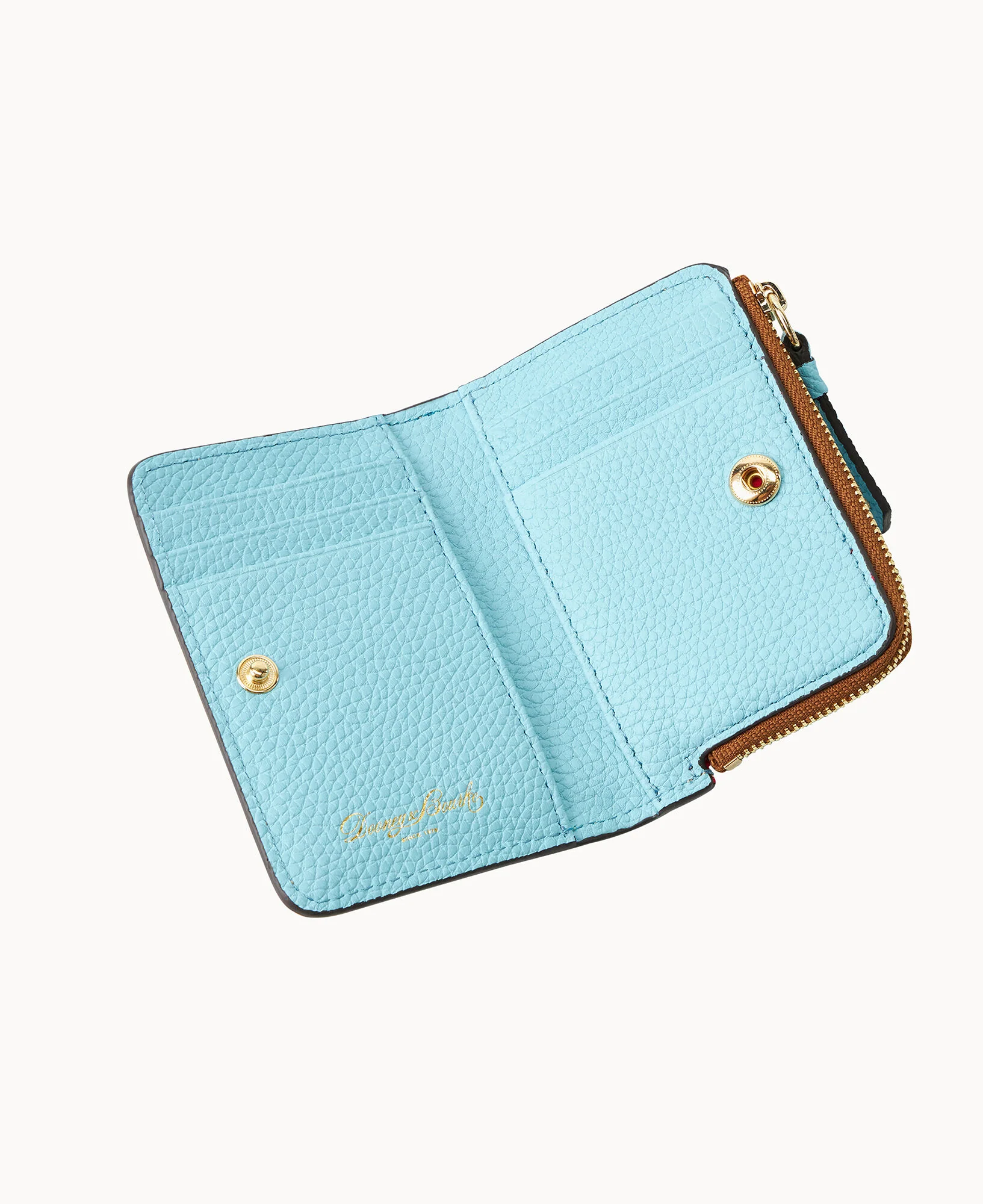 Pebble Grain Zip Credit Card Wallet 12 - Image 24