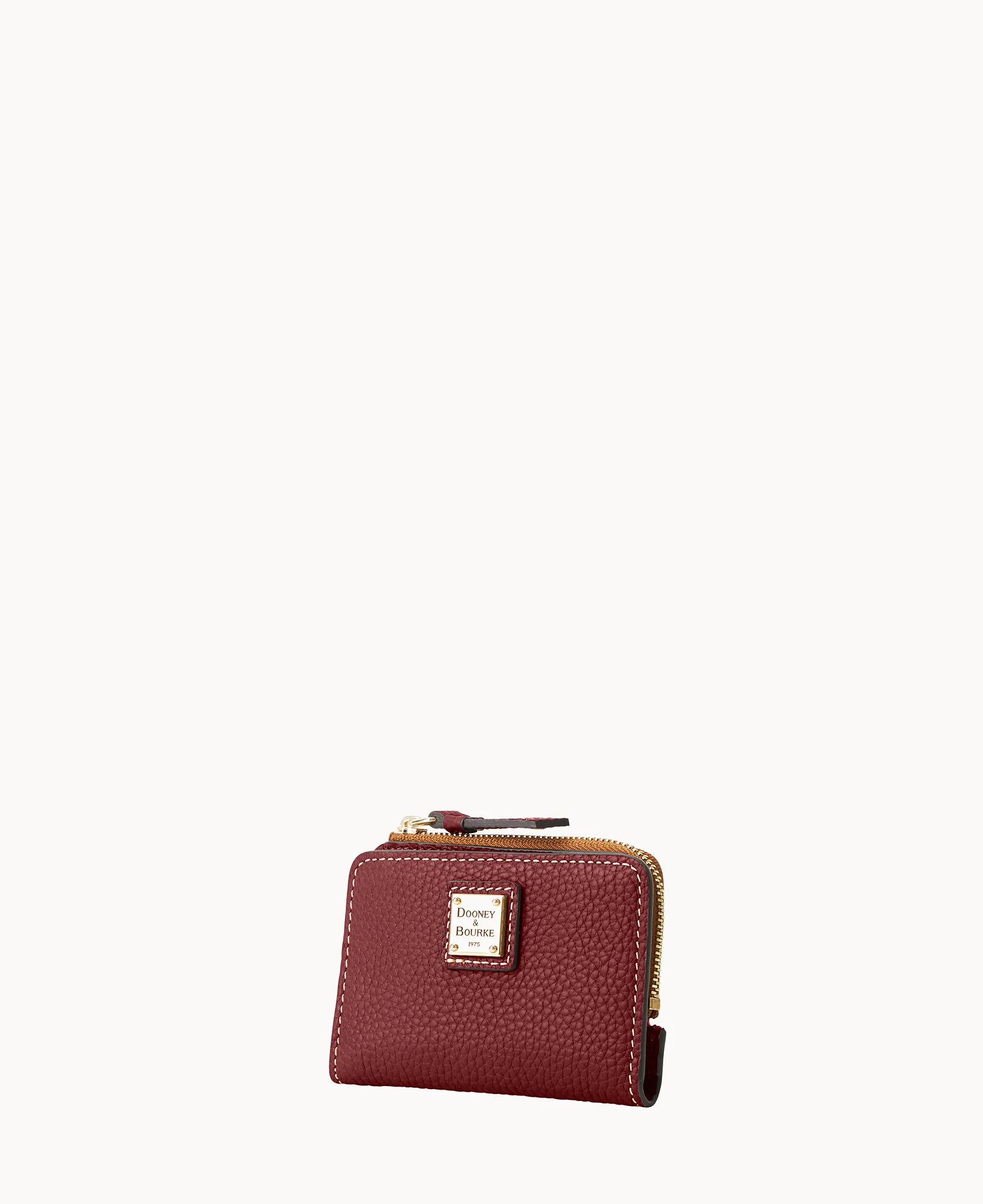 Pebble Grain Zip Credit Card Wallet 12 - Image 35