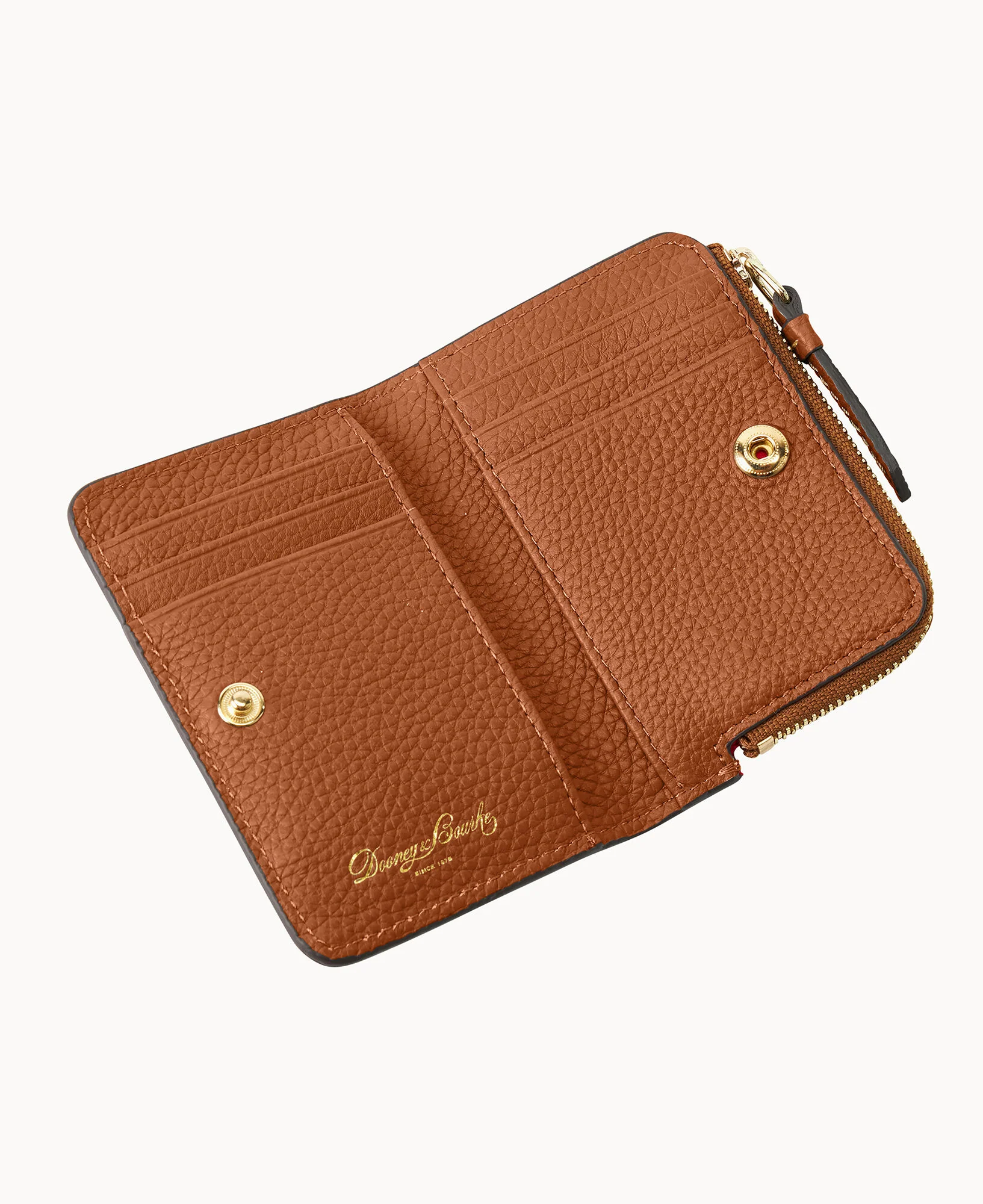 Pebble Grain Zip Credit Card Wallet 12 - Image 39