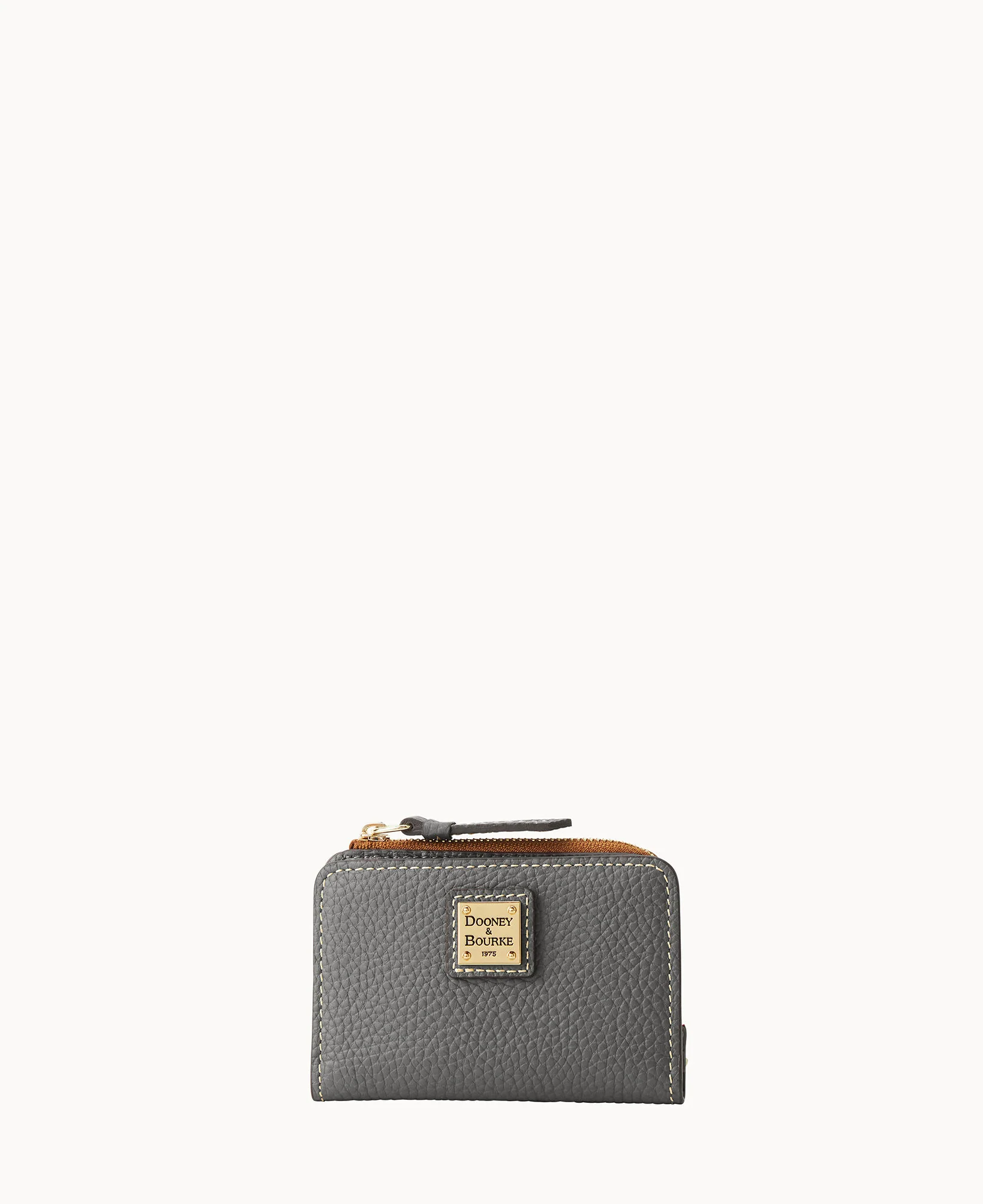 Pebble Grain Zip Credit Card Wallet 12 - Image 67