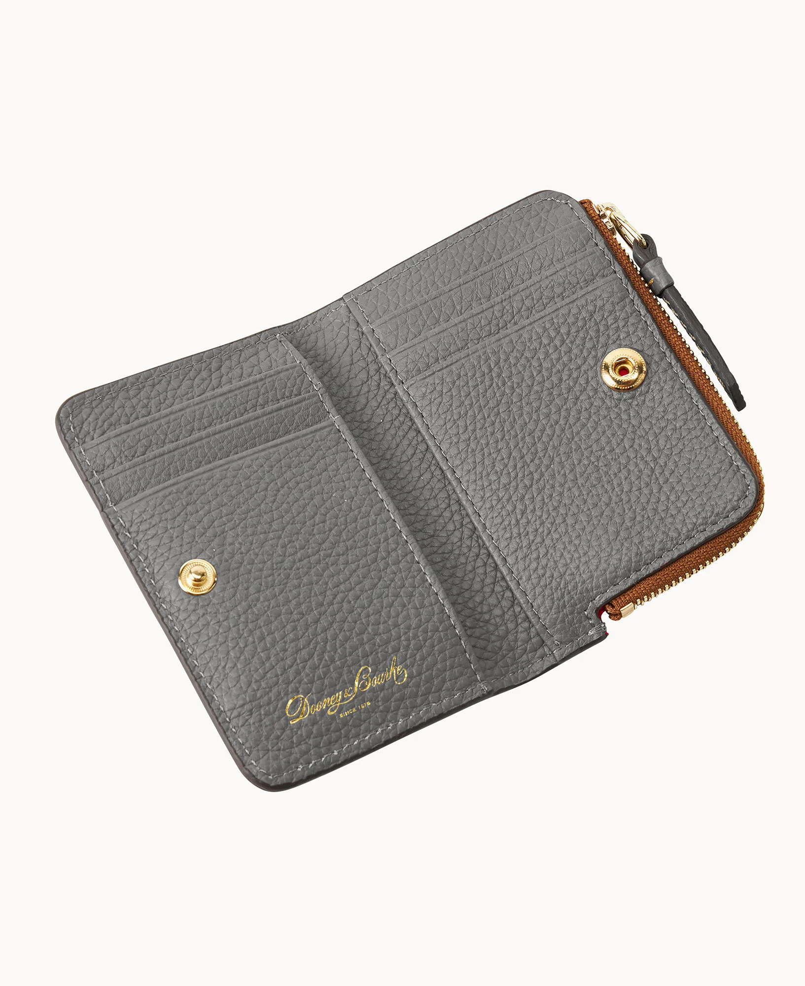 Pebble Grain Zip Credit Card Wallet 12 - Image 87