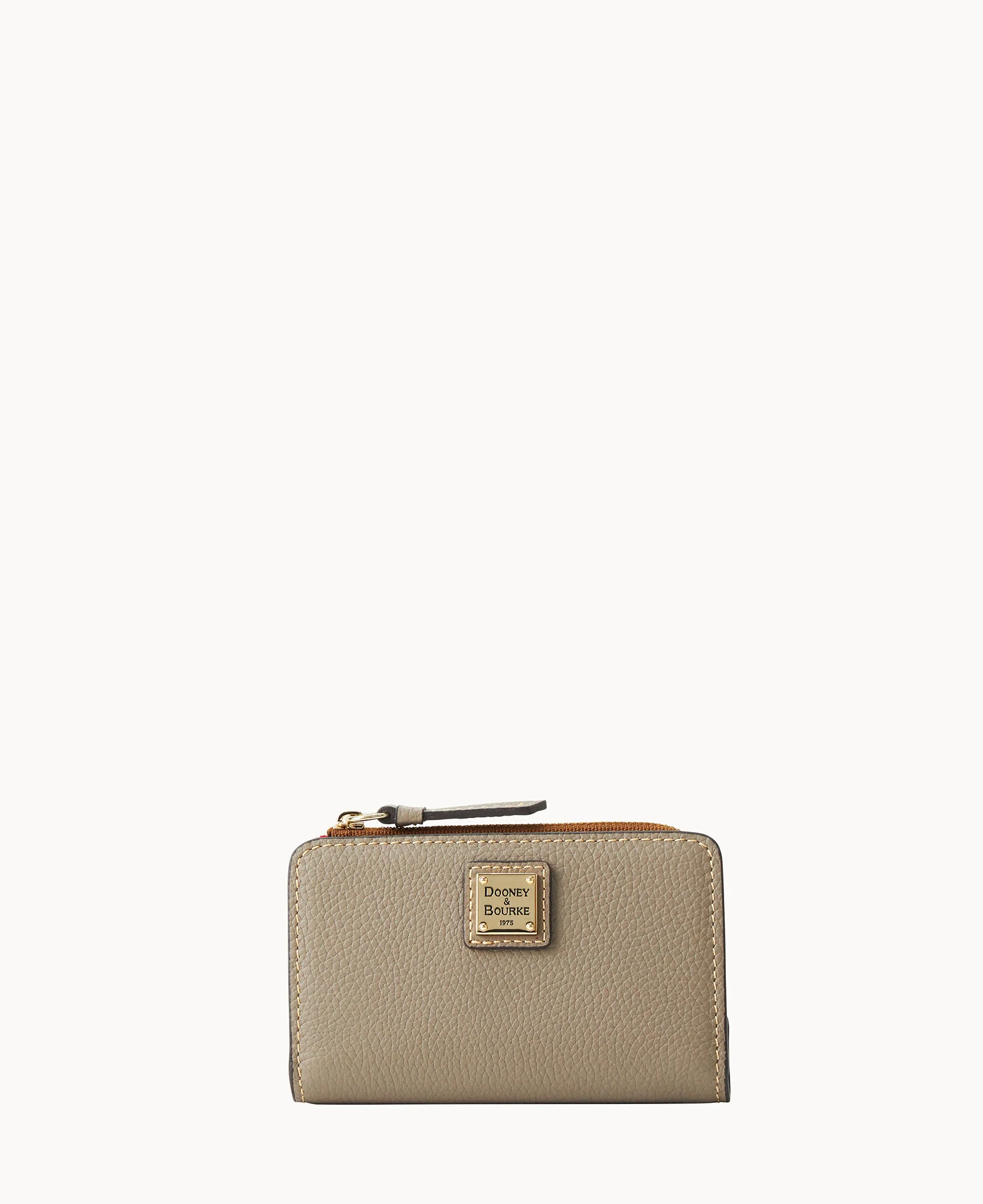 Pebble Grain Zip Credit Card Wallet 14 - Image 34