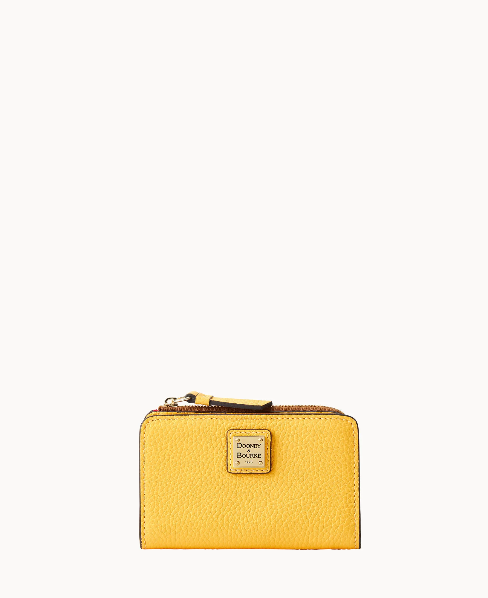Pebble Grain Zip Credit Card Wallet 14 - Image 40