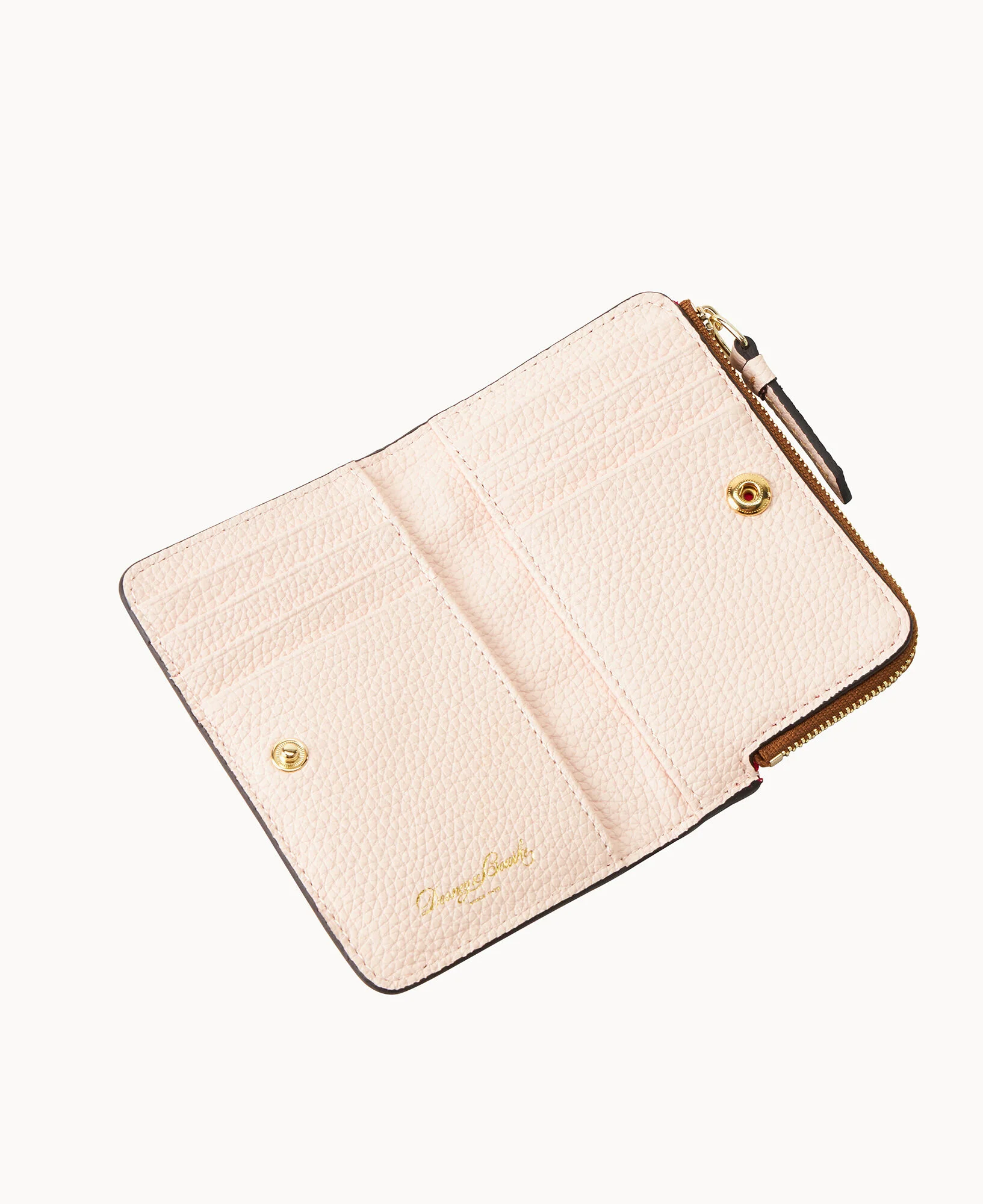Pebble Grain Zip Credit Card Wallet 14 - Image 45
