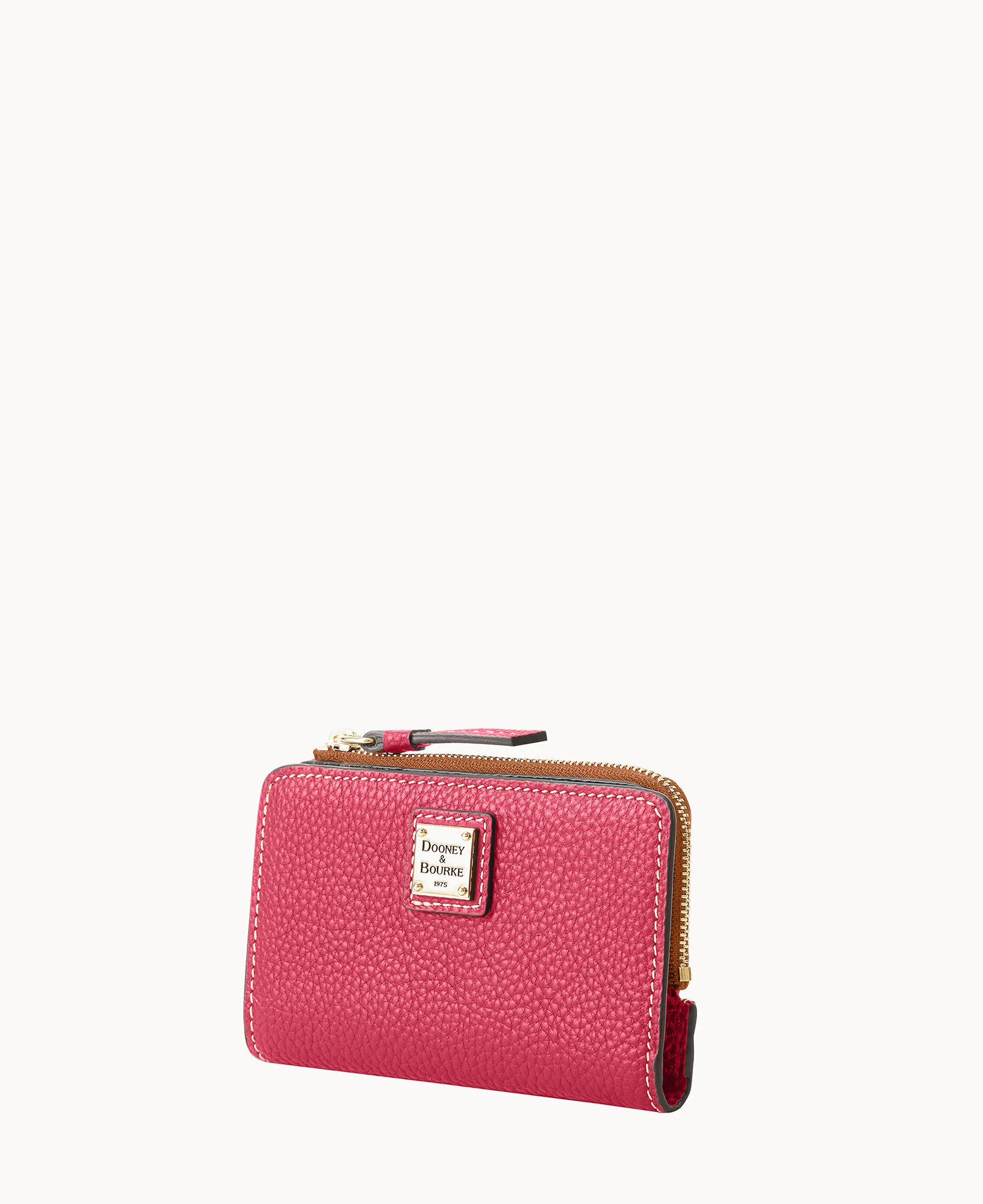 Pebble Grain Zip Credit Card Wallet 14 - Image 53