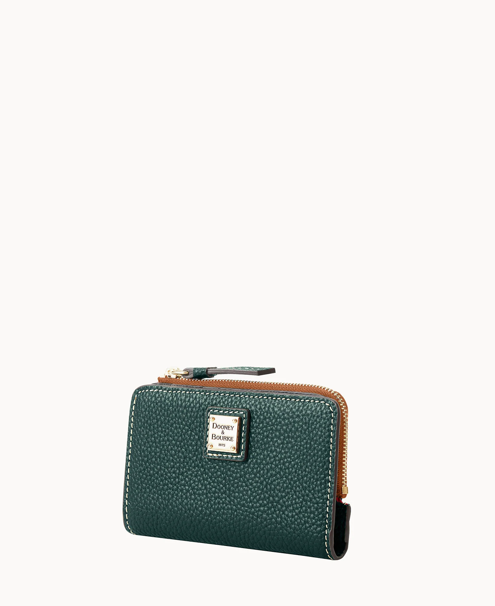 Pebble Grain Zip Credit Card Wallet 14 - Image 56