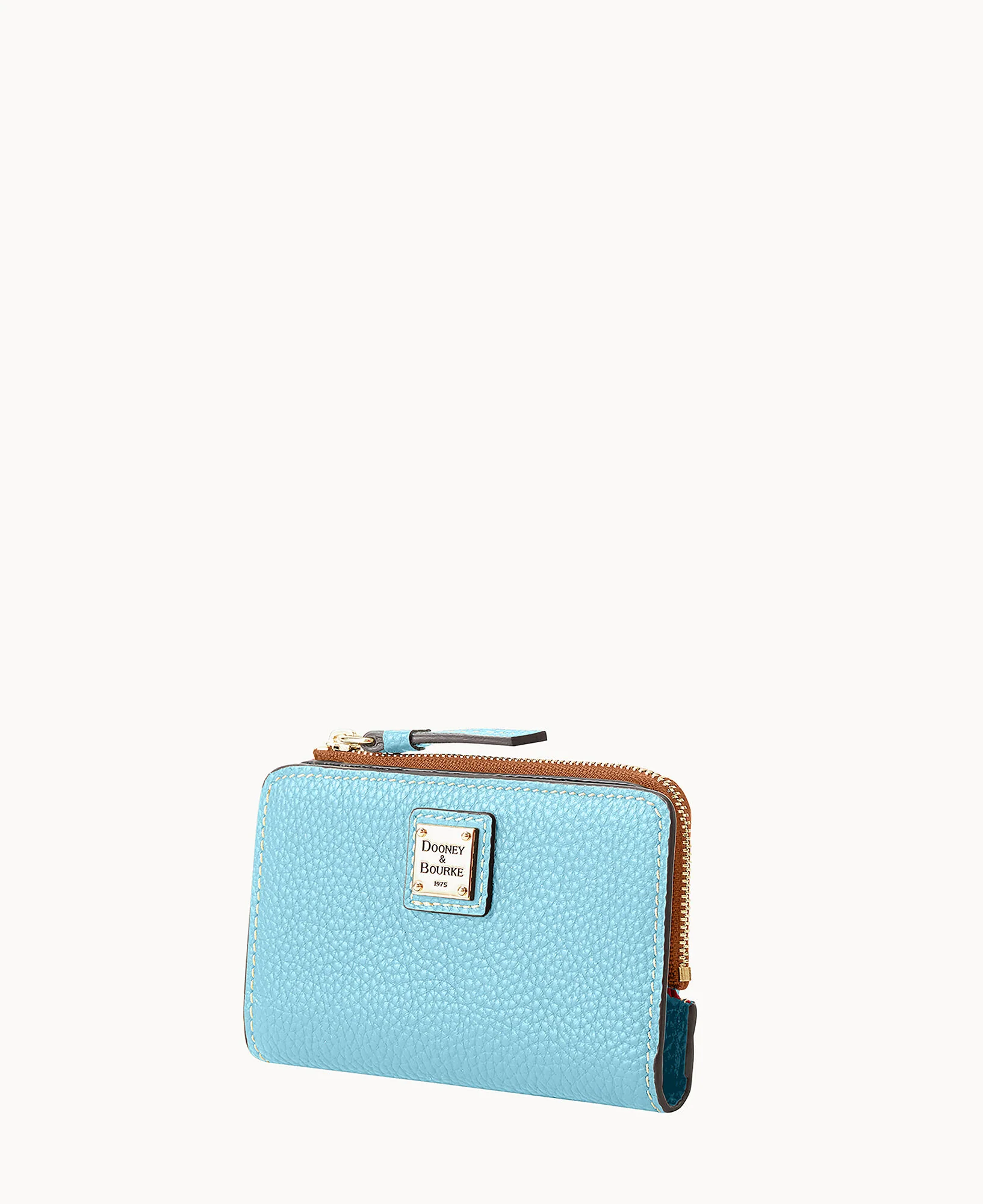 Pebble Grain Zip Credit Card Wallet 14 - Image 62