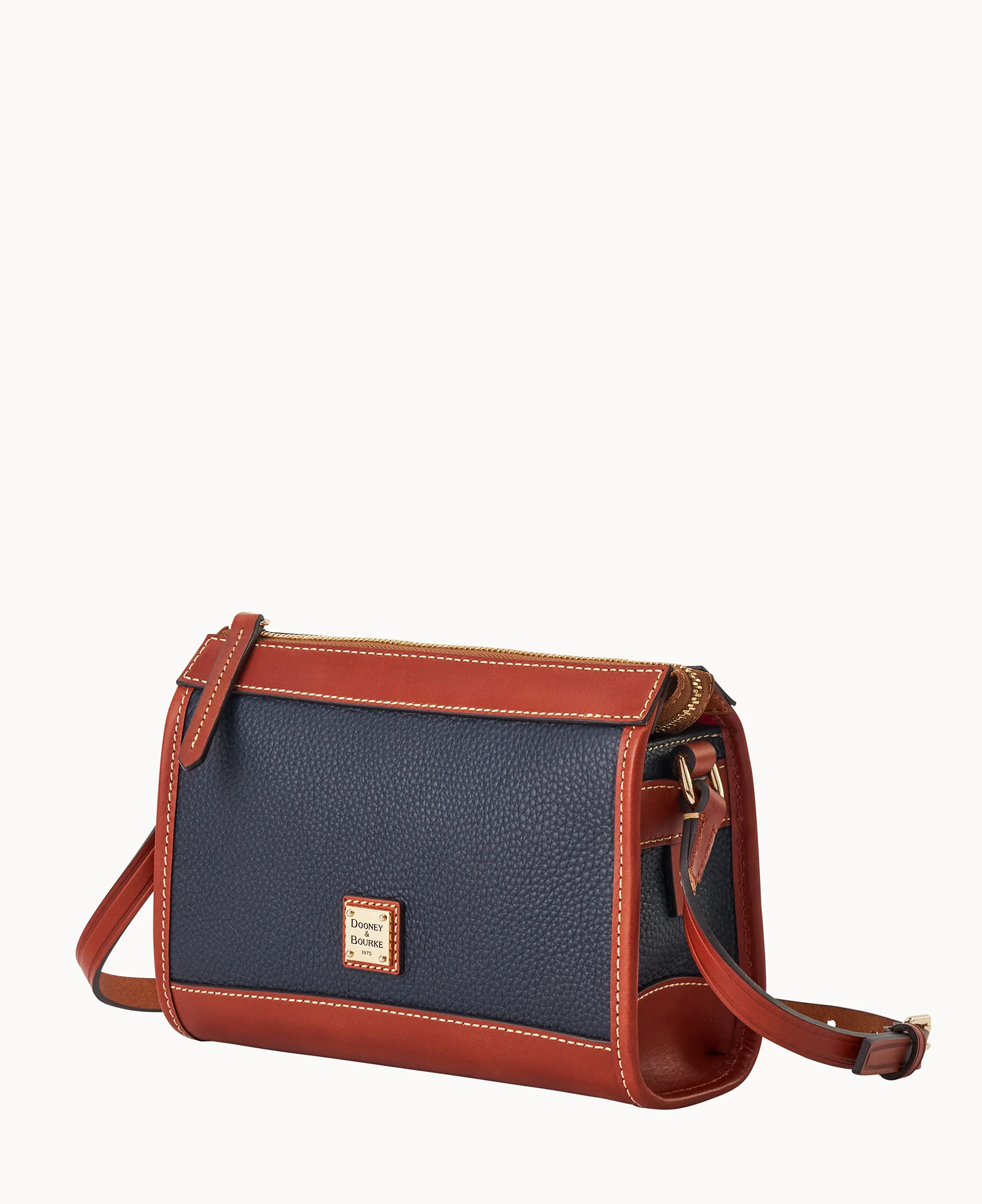 Pebble Grain Zip Crossbody - Image 2