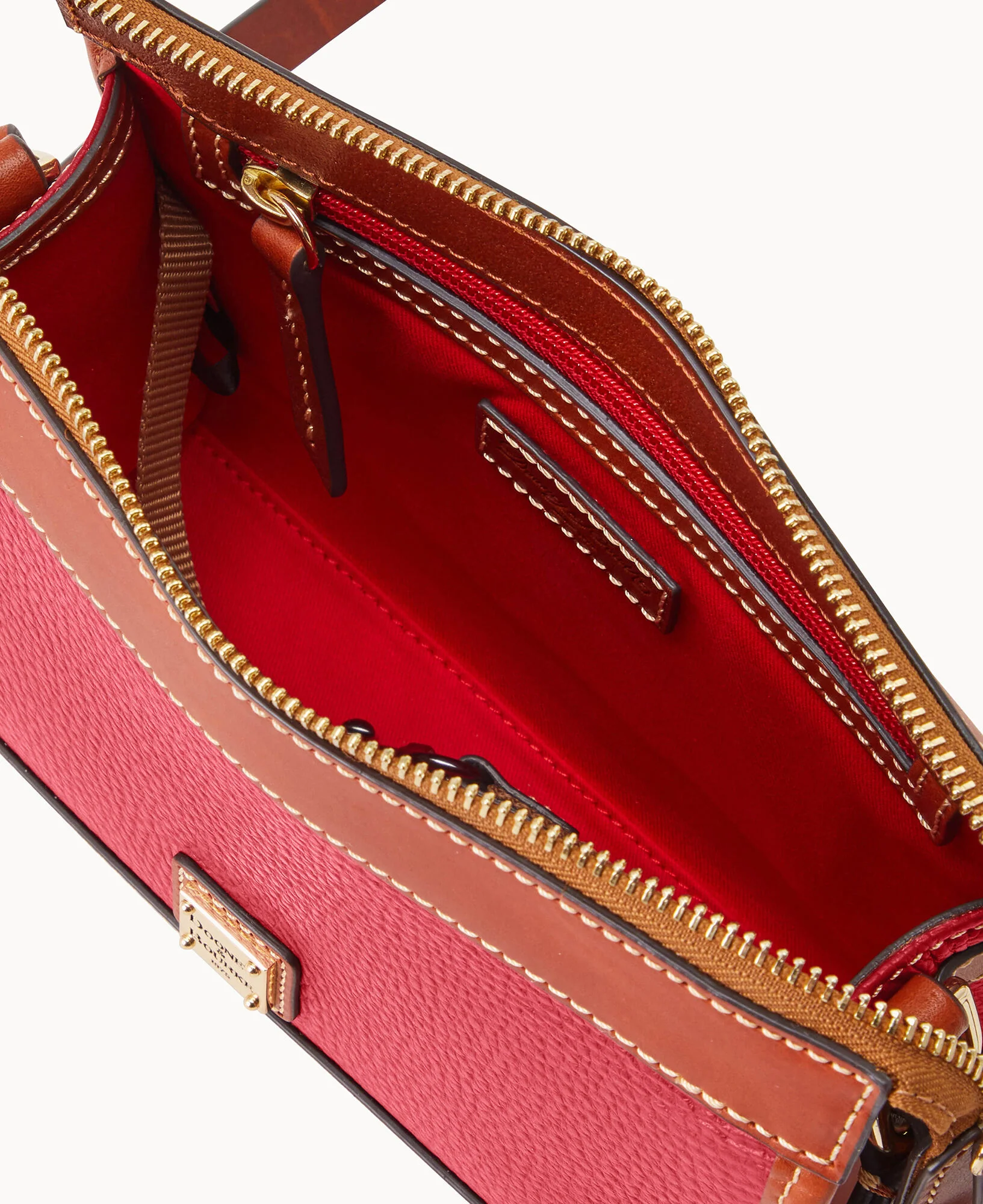 Pebble Grain Zip Crossbody - Image 35
