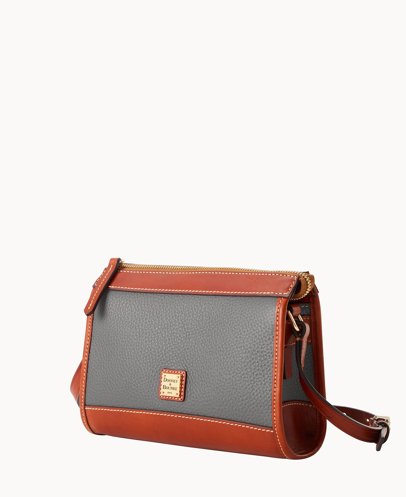 Pebble Grain Zip Crossbody - Image 38