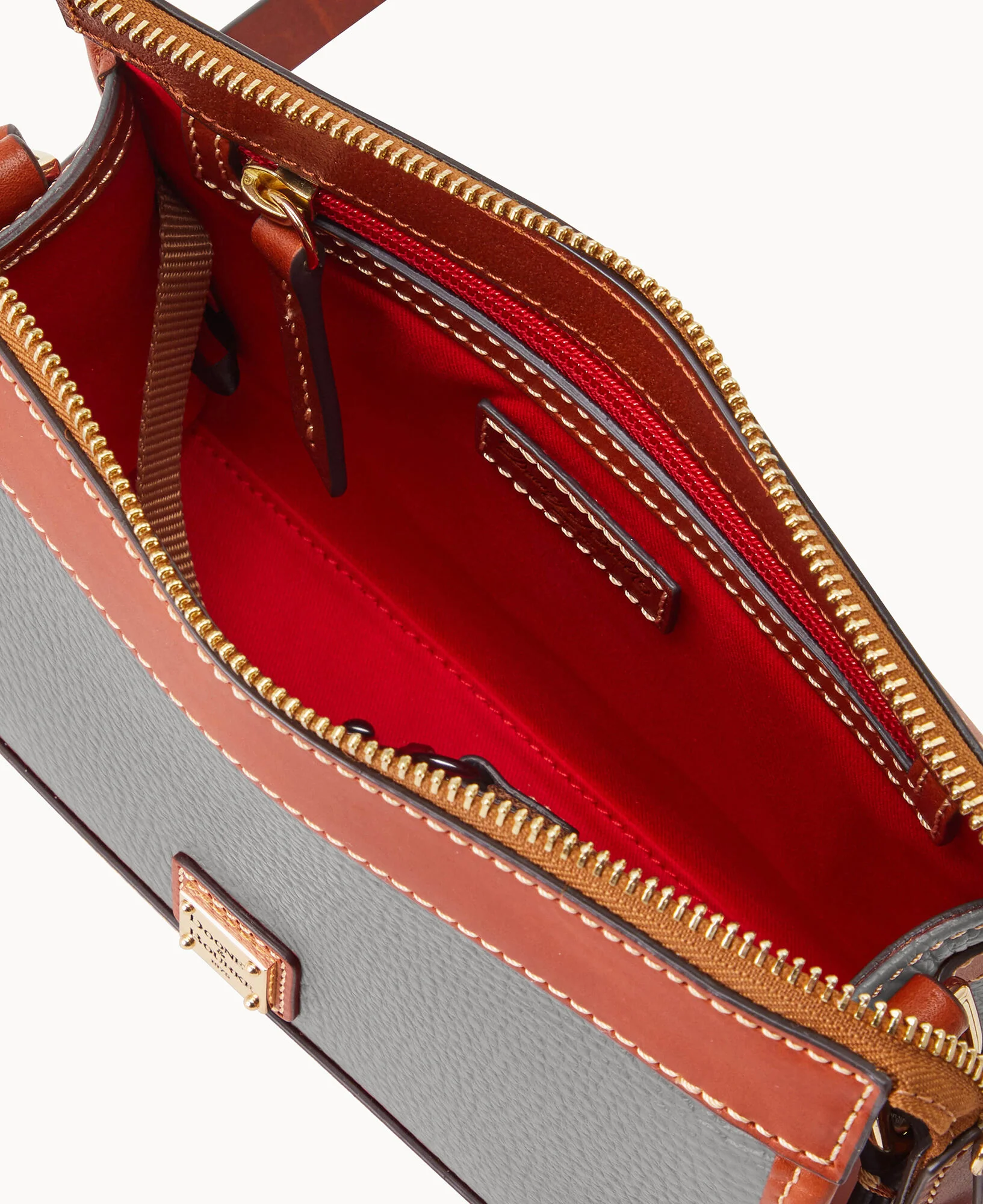 Pebble Grain Zip Crossbody - Image 39