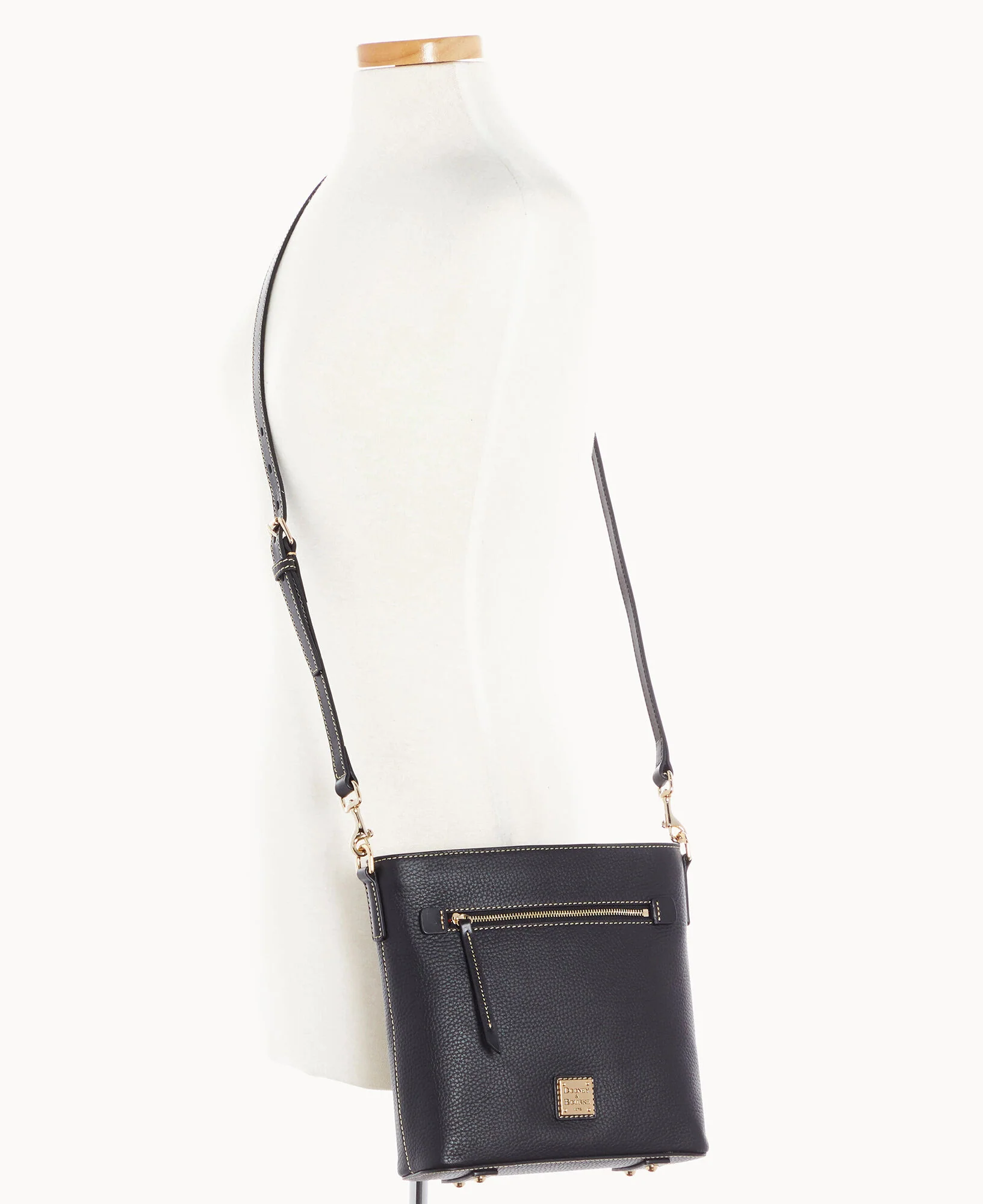 Pebble Grain Zip Crossbody - Image 28