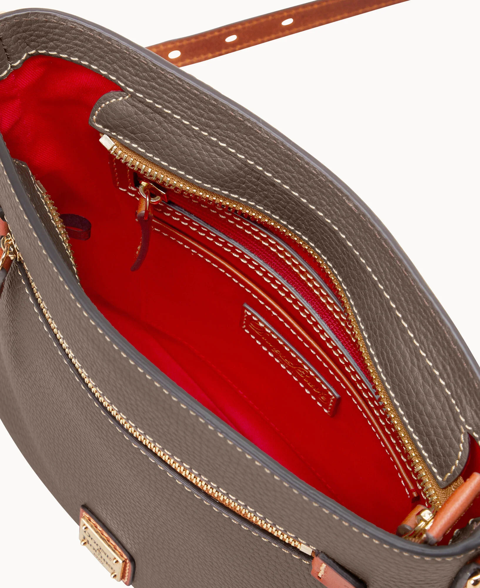 Pebble Grain Zip Crossbody - Image 47