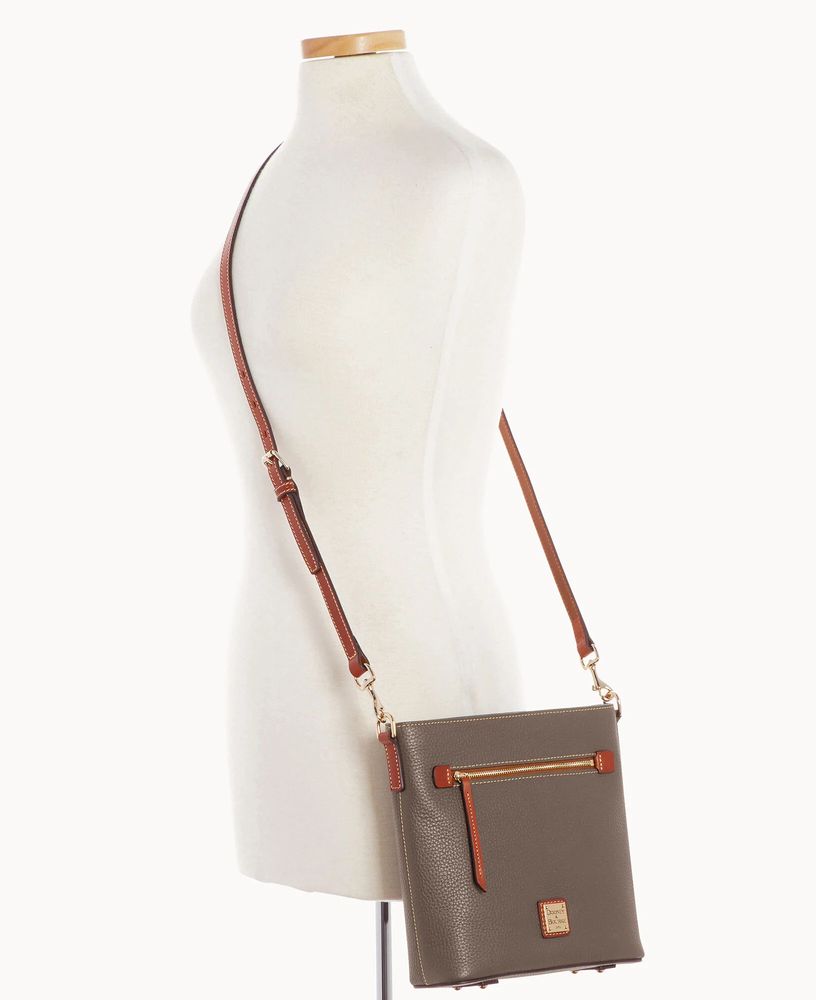 Pebble Grain Zip Crossbody - Image 48