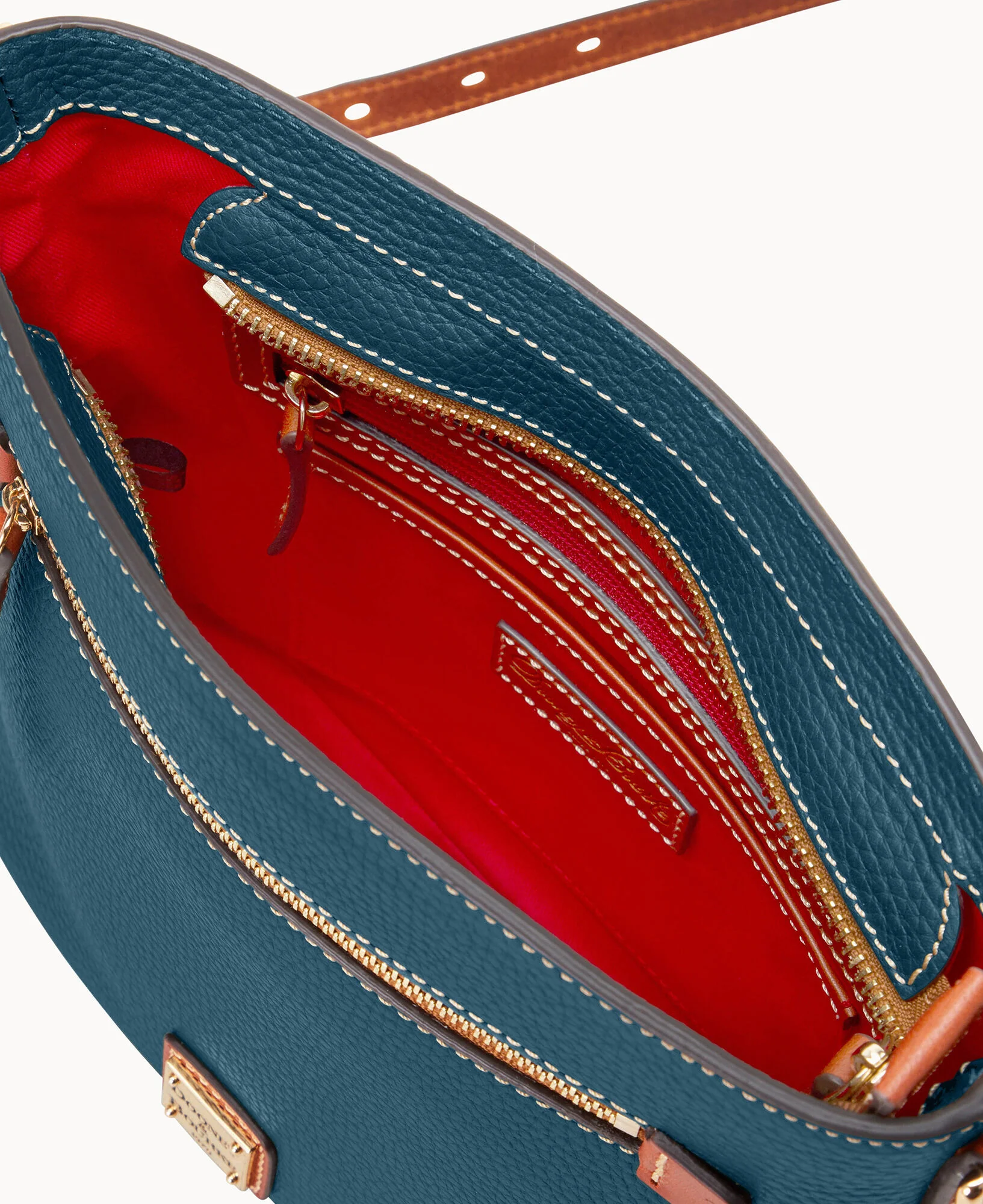 Pebble Grain Zip Crossbody - Image 59