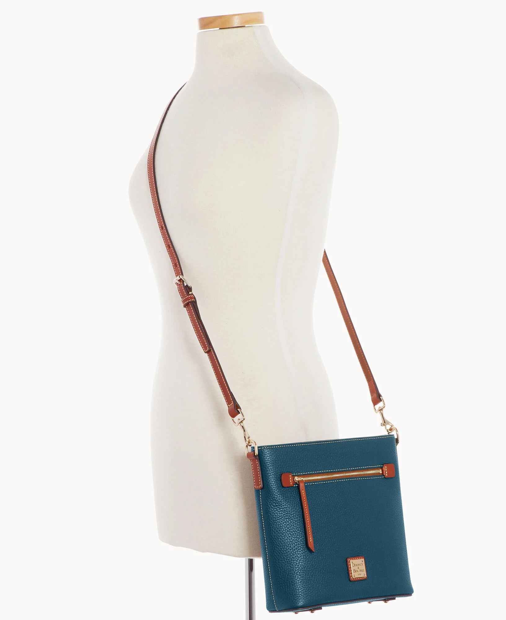 Pebble Grain Zip Crossbody - Image 60