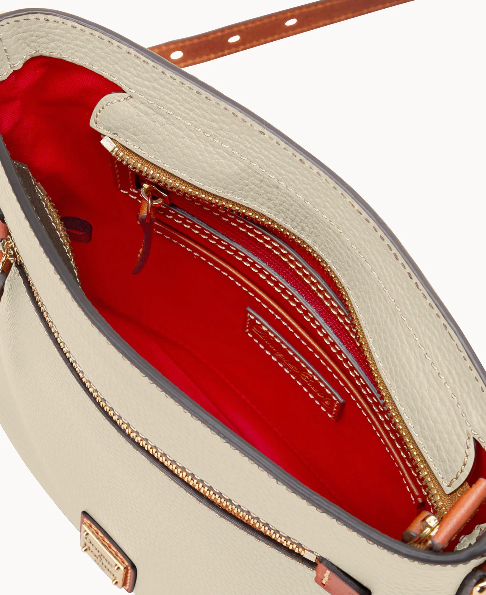 Pebble Grain Zip Crossbody - Image 67