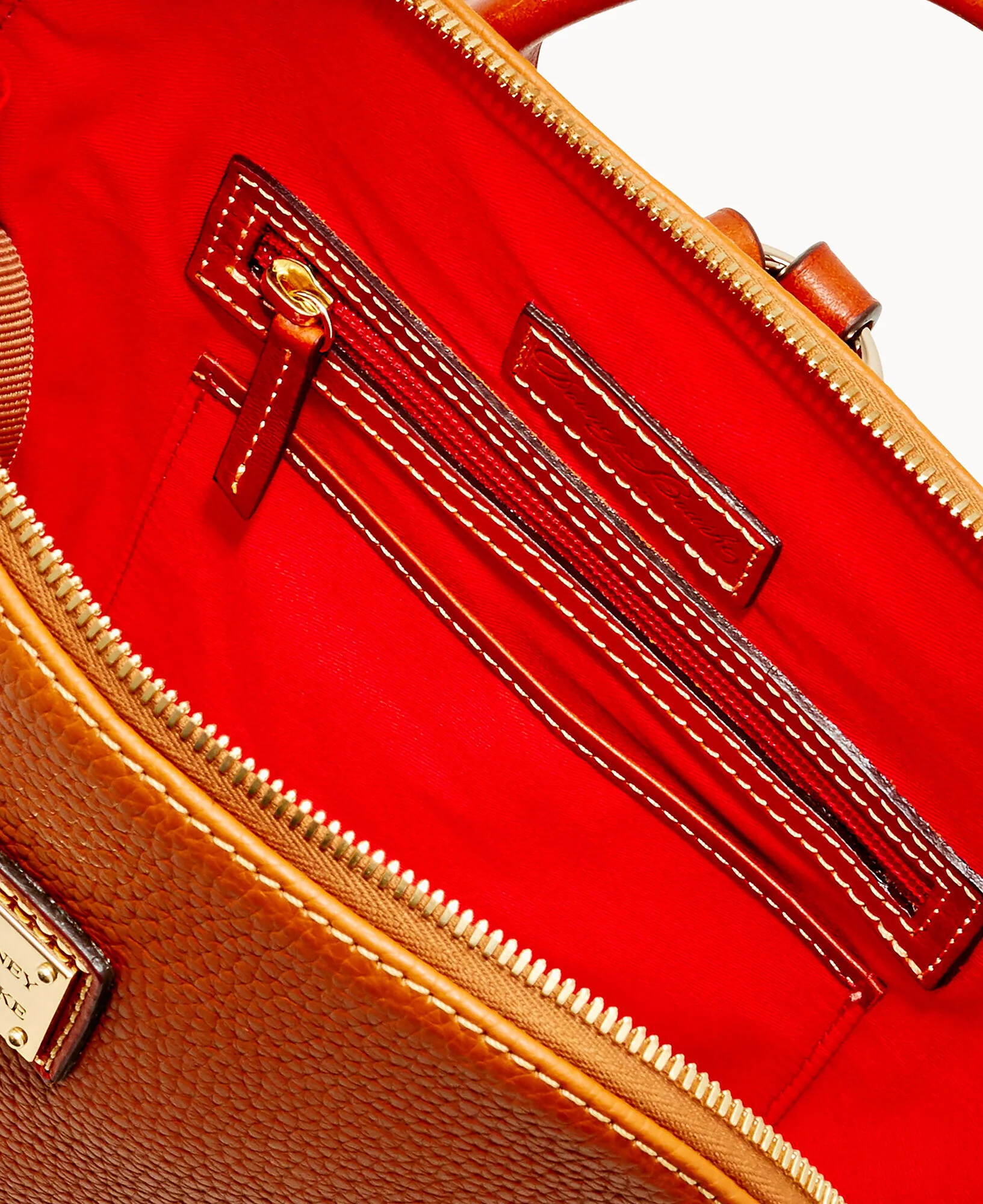 Pebble Grain Zip Pod Backpack - Image 10