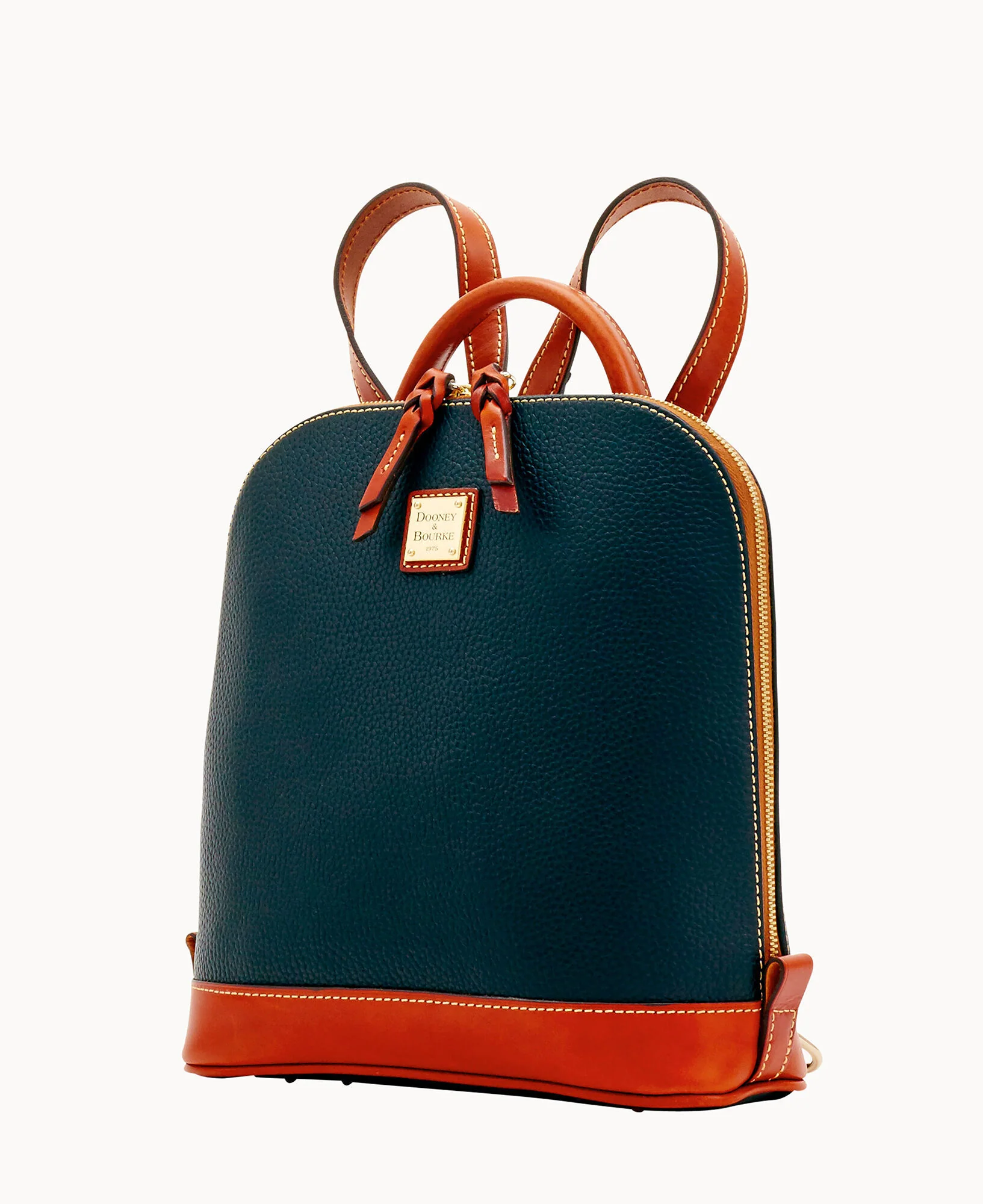 Pebble Grain Zip Pod Backpack - Image 17