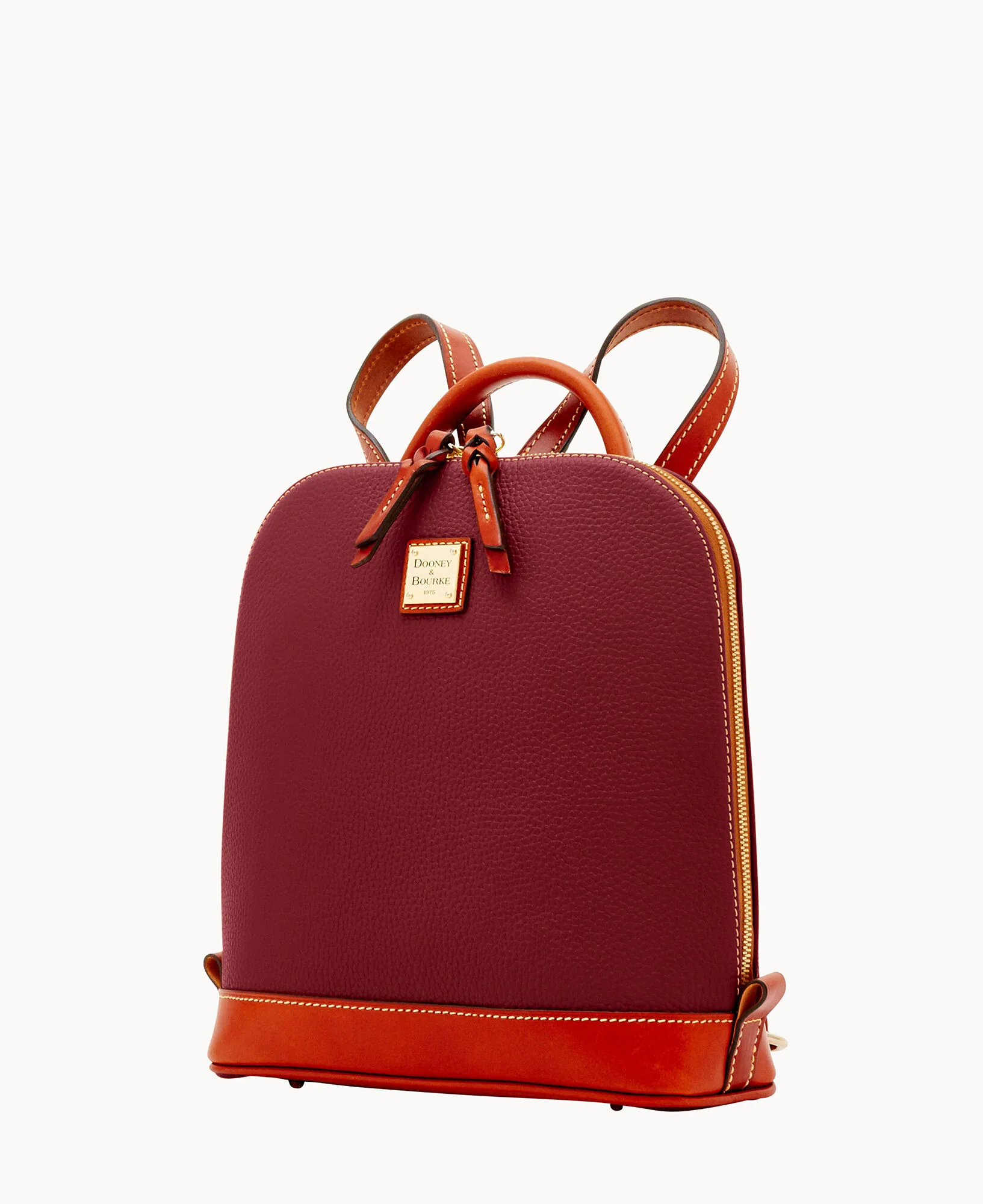 Pebble Grain Zip Pod Backpack - Image 29