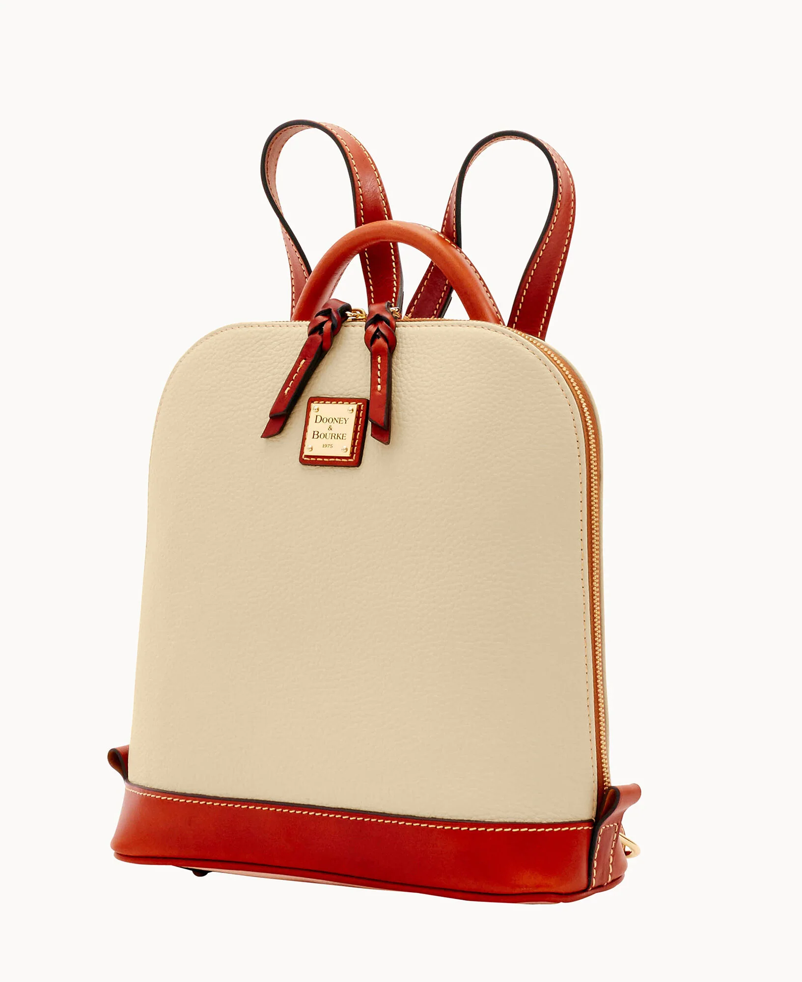 Pebble Grain Zip Pod Backpack - Image 33