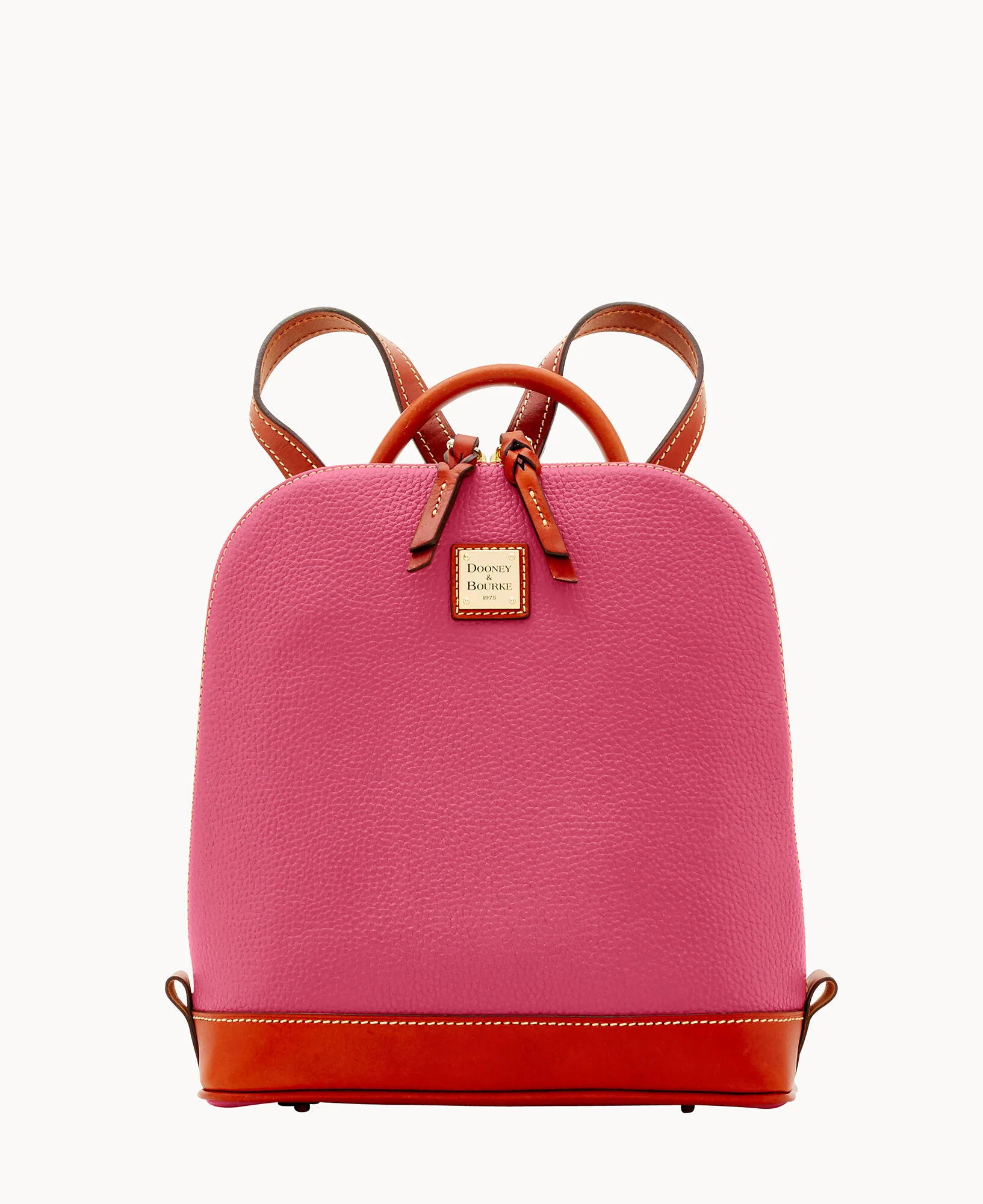 Pebble Grain Zip Pod Backpack - Image 36
