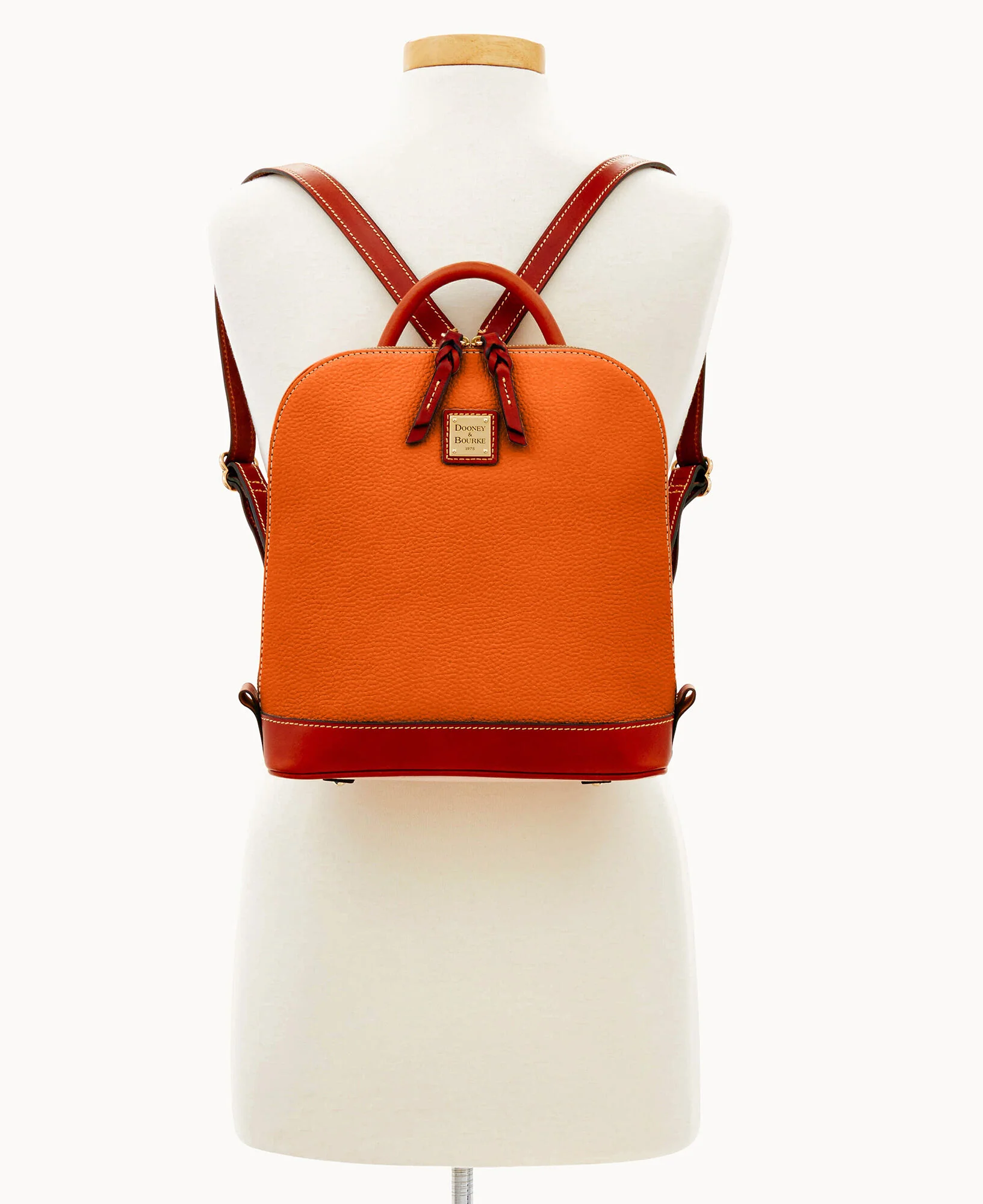 Pebble Grain Zip Pod Backpack - Image 55