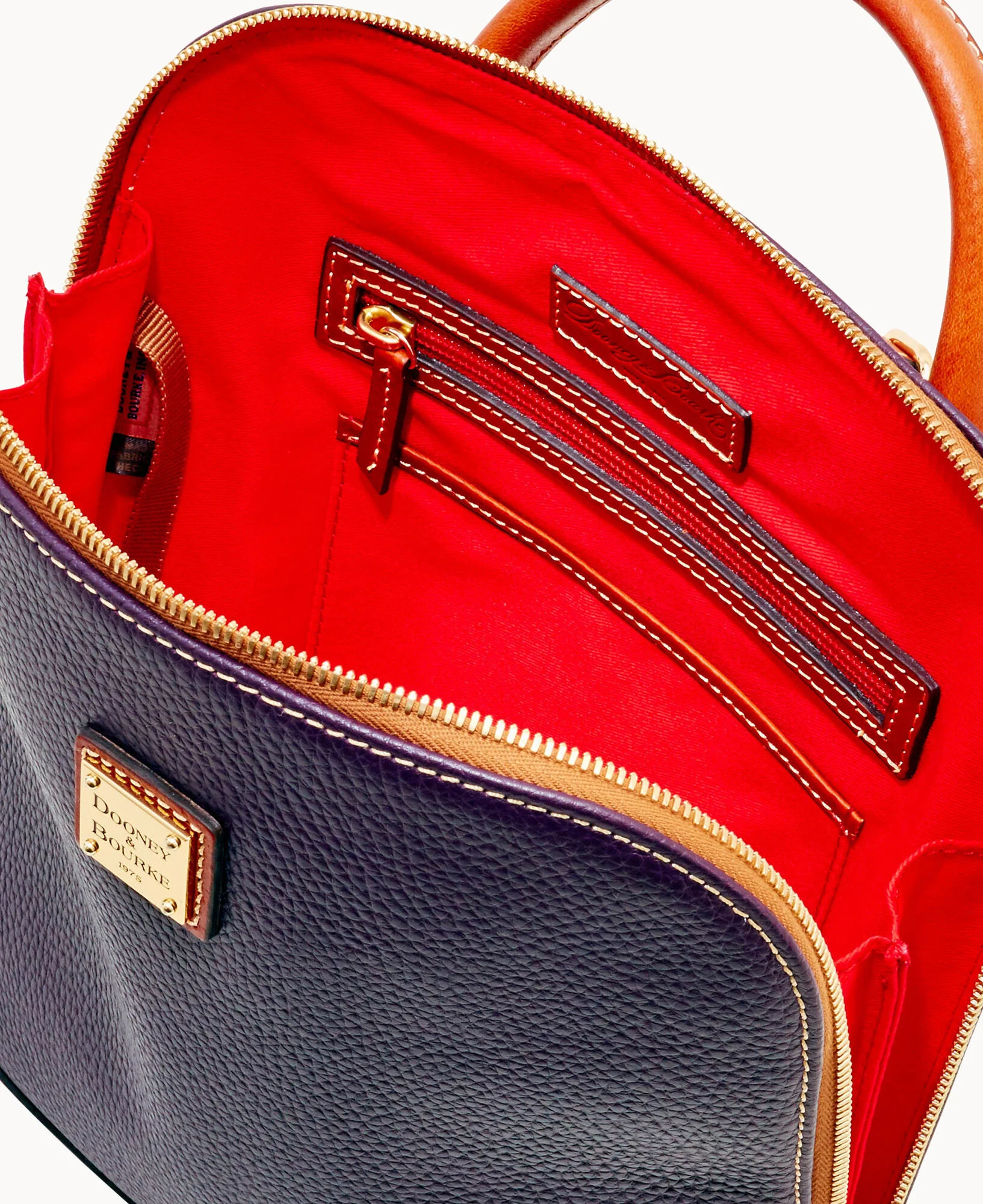 Pebble Grain Zip Pod Backpack - Image 70