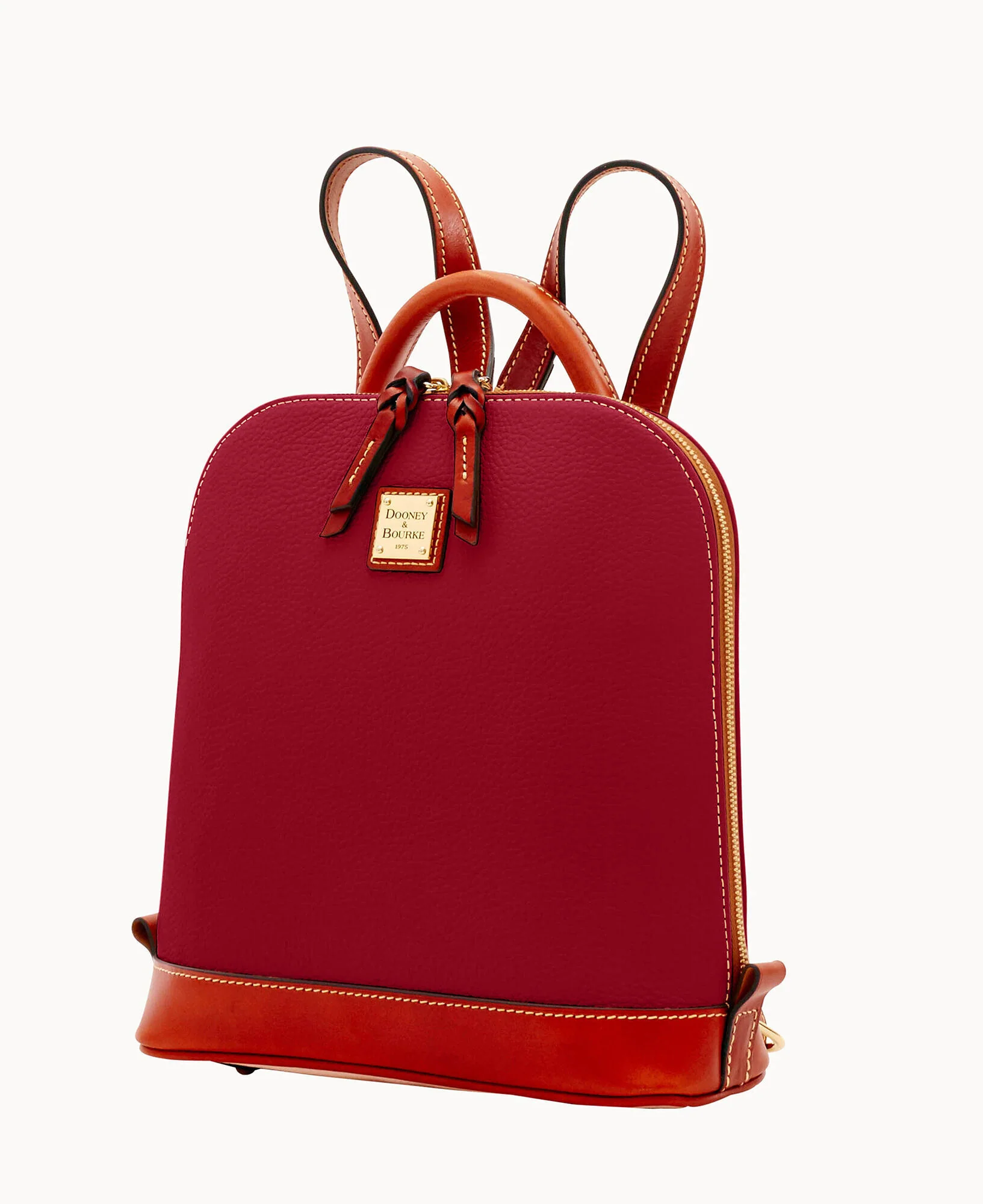 Pebble Grain Zip Pod Backpack - Image 73