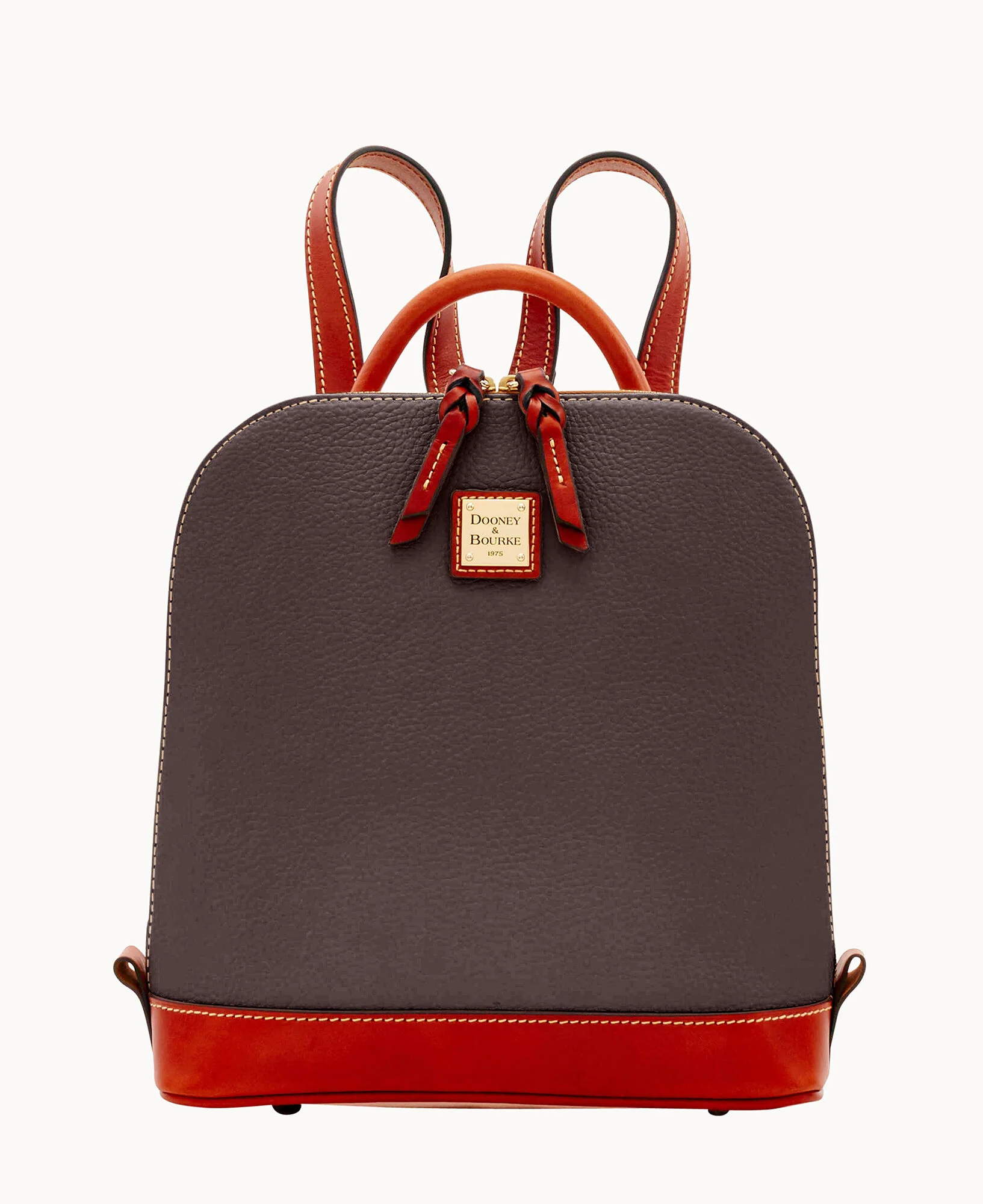Pebble Grain Zip Pod Backpack - Image 80