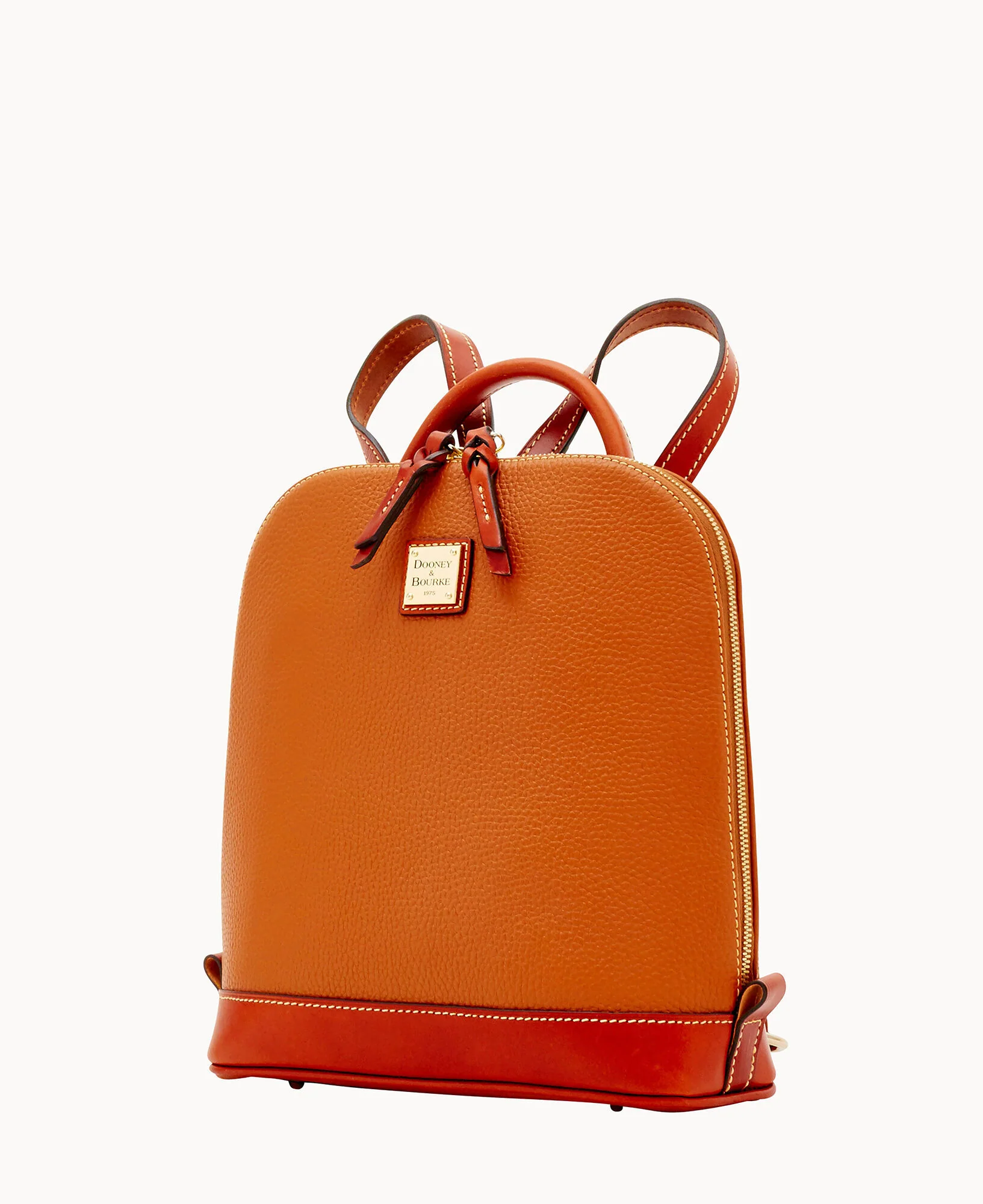 Pebble Grain Zip Pod Backpack - Image 9