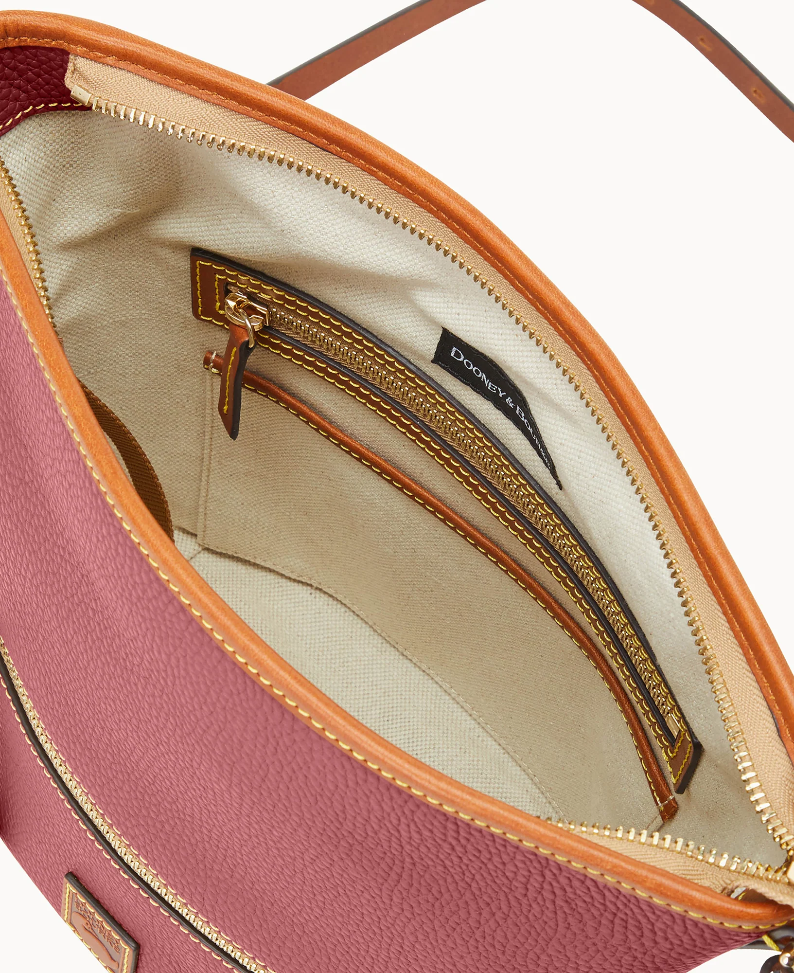 Pebble Grain Zip Sac - Image 3