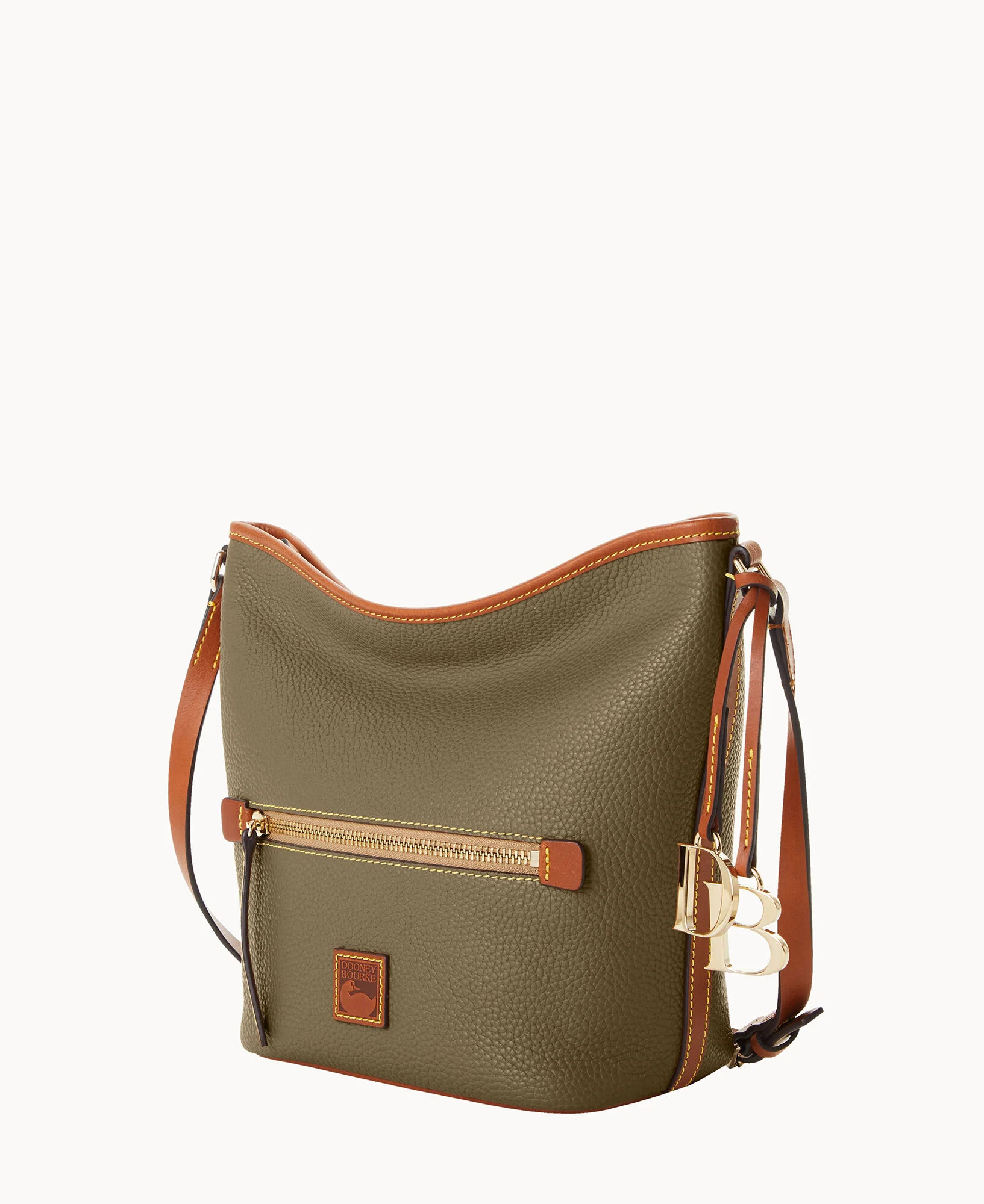 Pebble Grain Zip Sac - Image 78