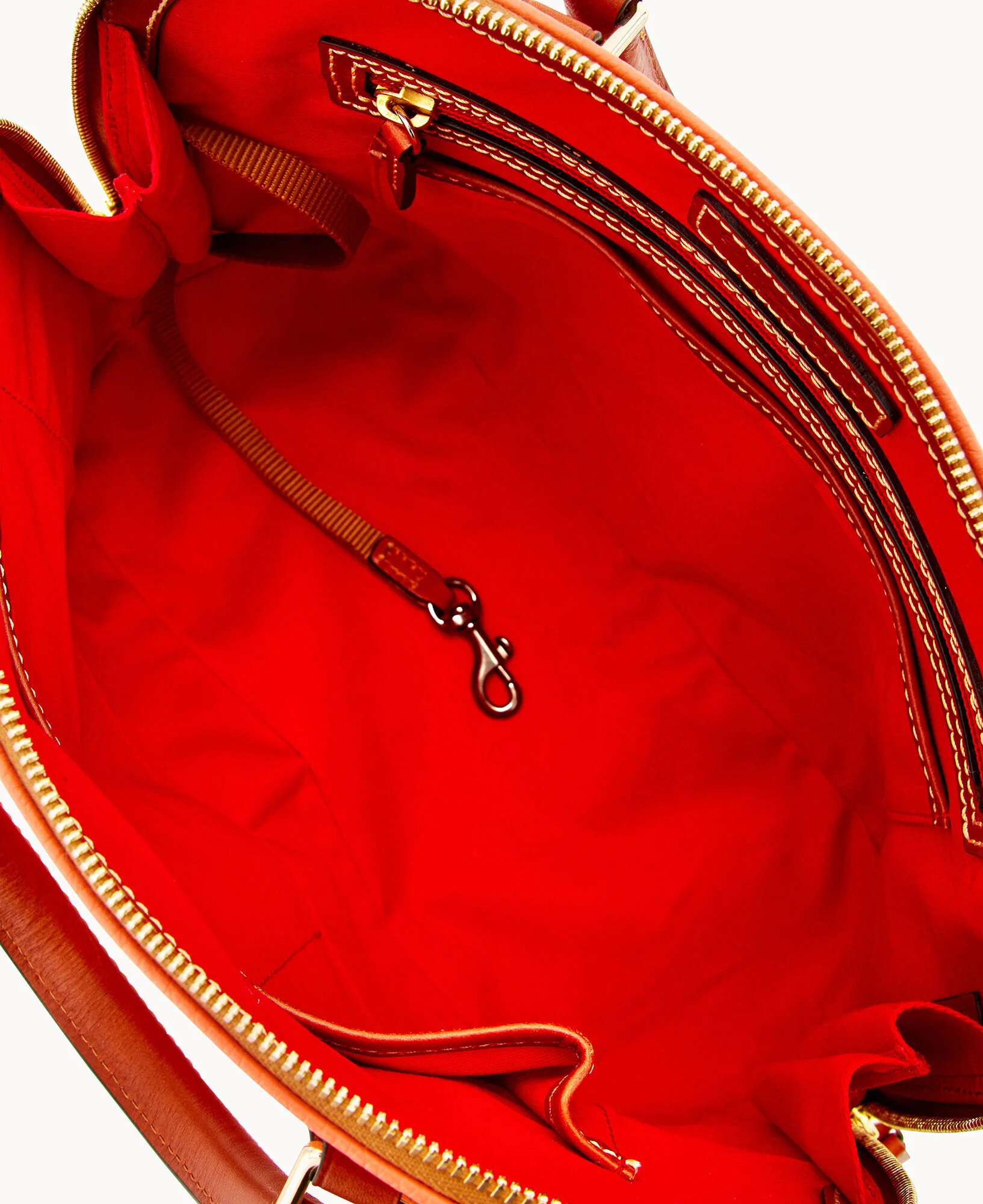 Pebble Grain Zip Zip Satchel - Image 23