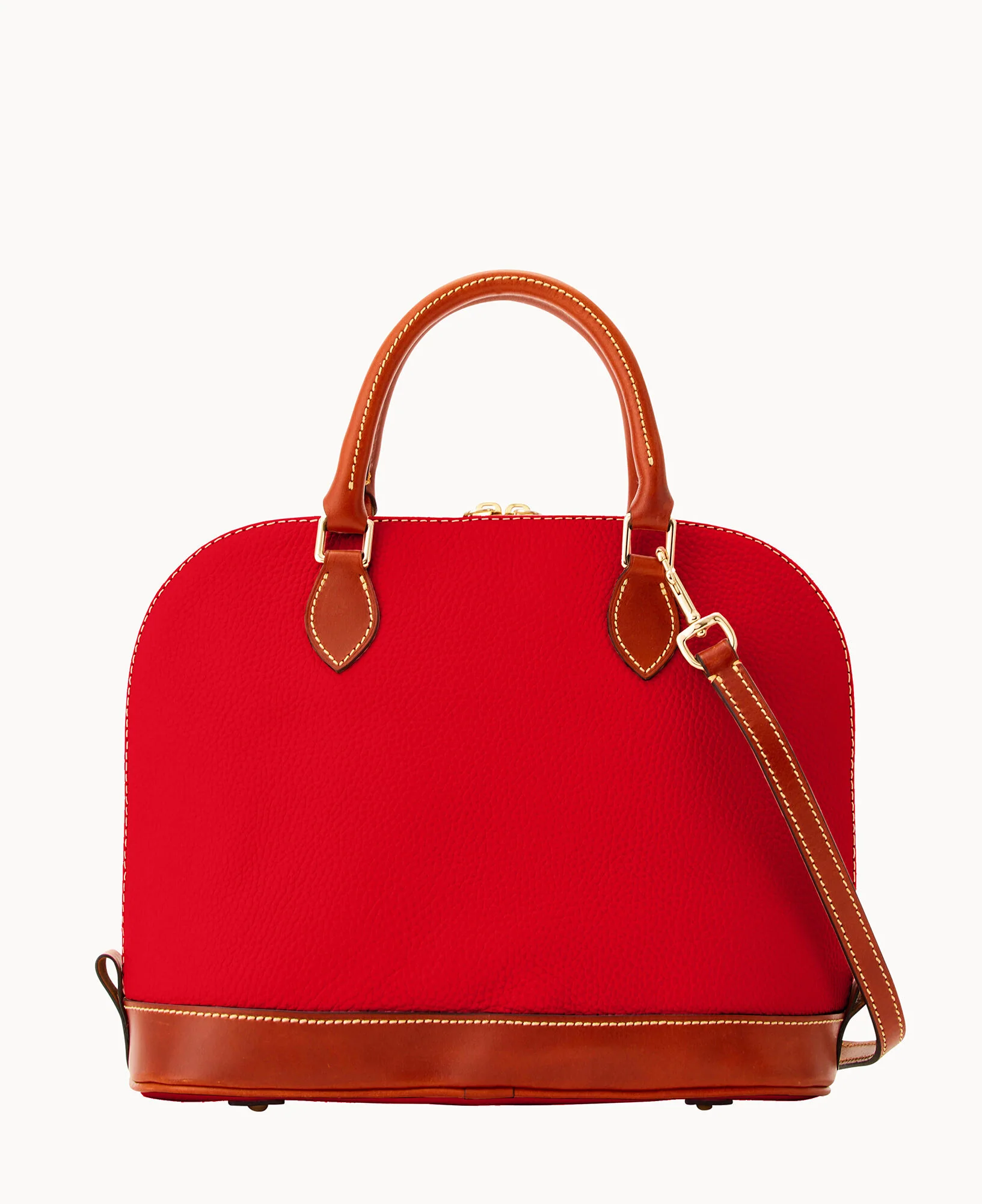 Pebble Grain Zip Zip Satchel - Image 44