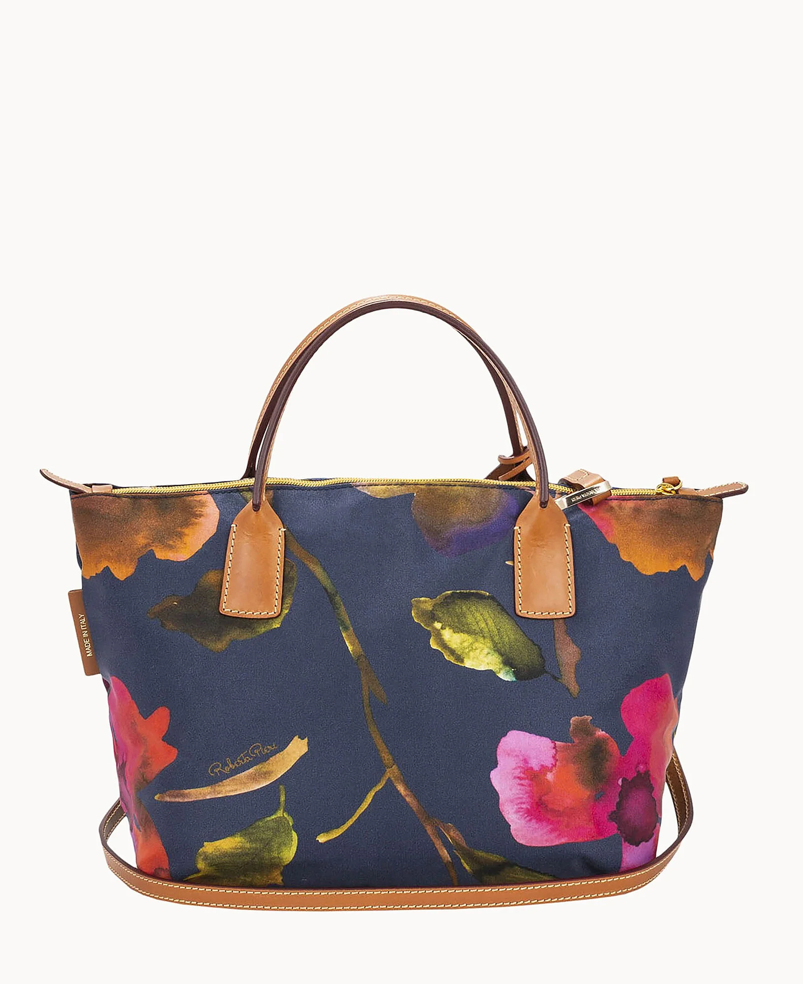 Roberta Pieri Flower Classic Small Robertina Tote - Image 18
