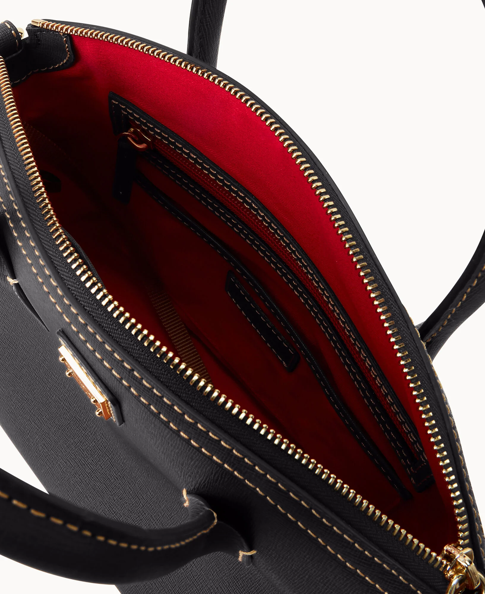 Saffiano Domed Satchel - Image 15