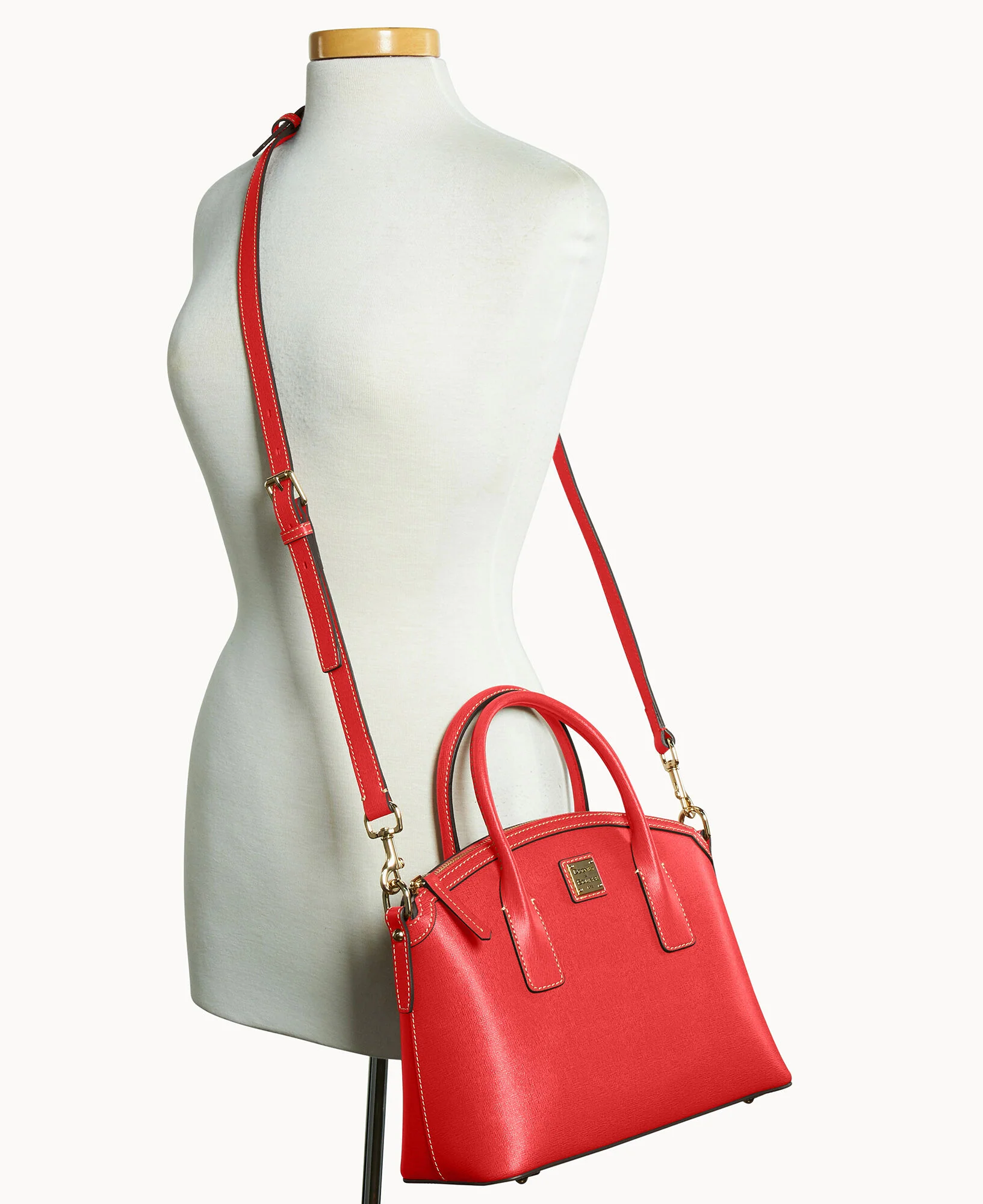 Saffiano Domed Satchel - Image 32