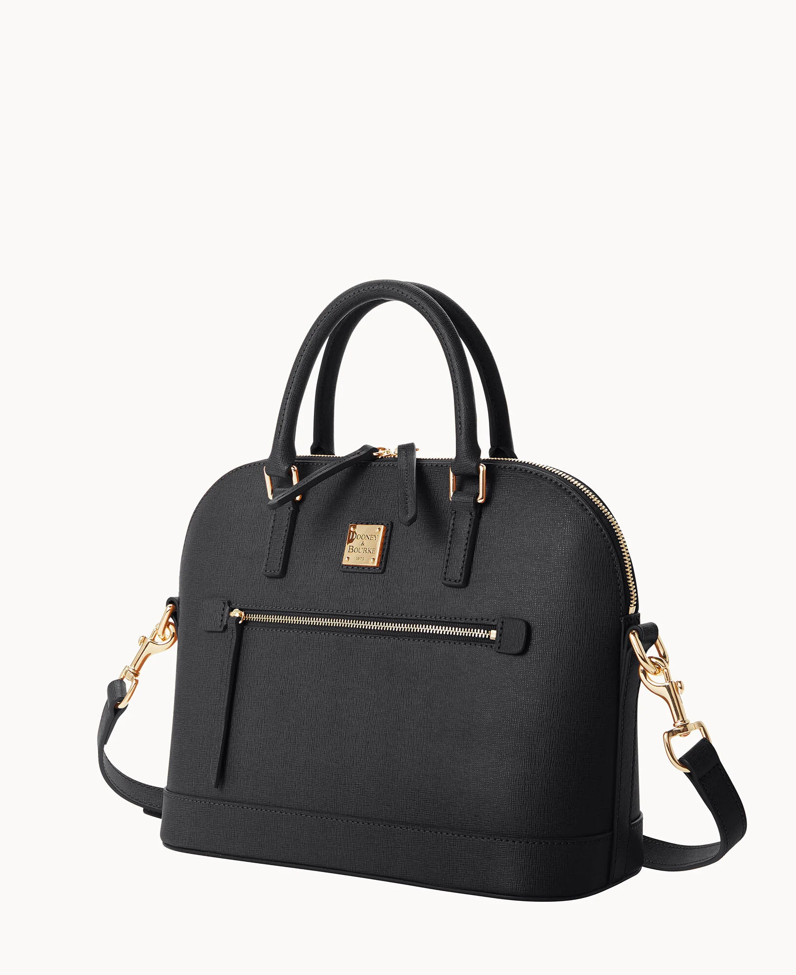 Saffiano Domed Zip Satchel - Image 28
