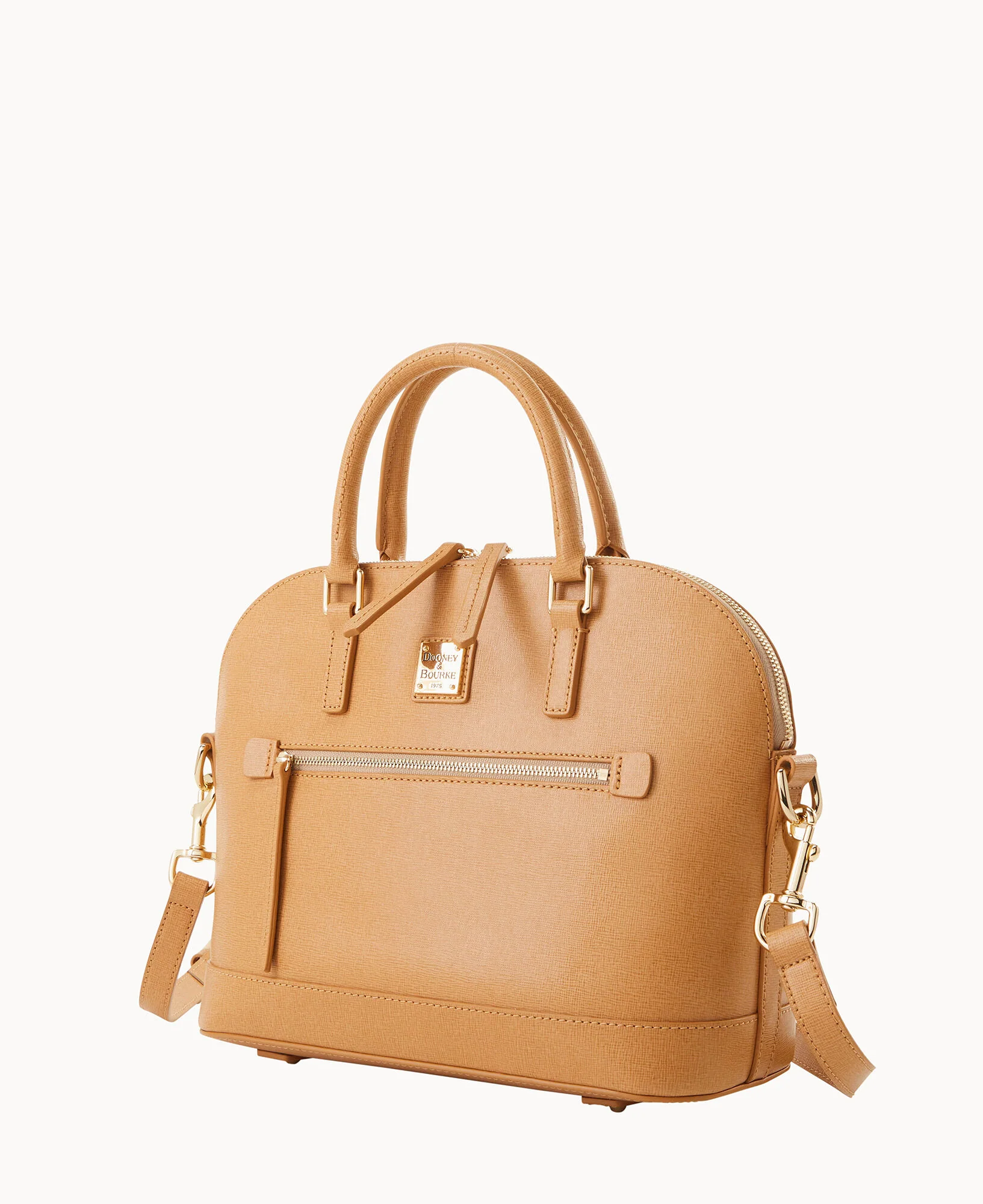 Saffiano Domed Zip Satchel - Image 39
