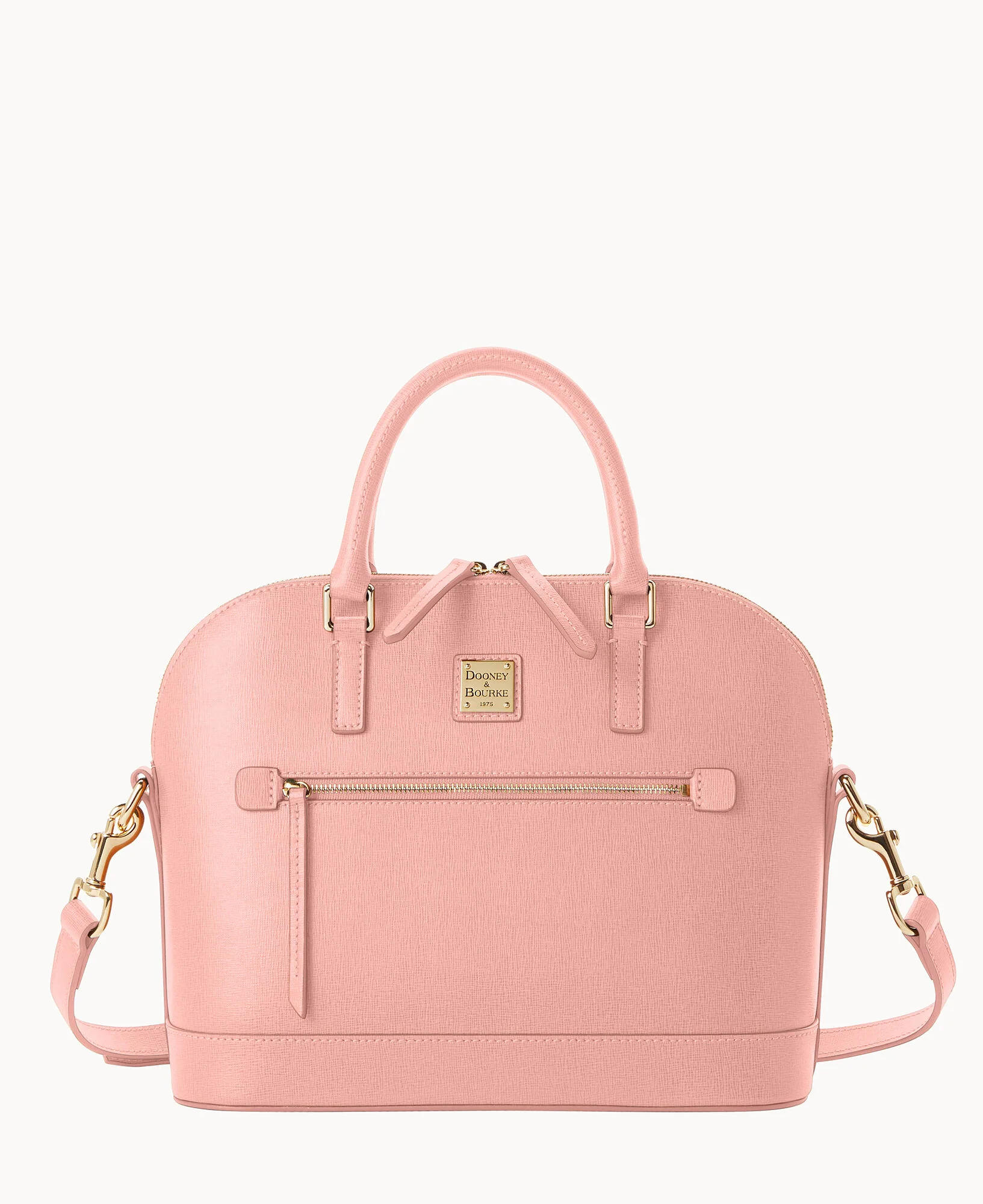 Saffiano Domed Zip Satchel - Image 62