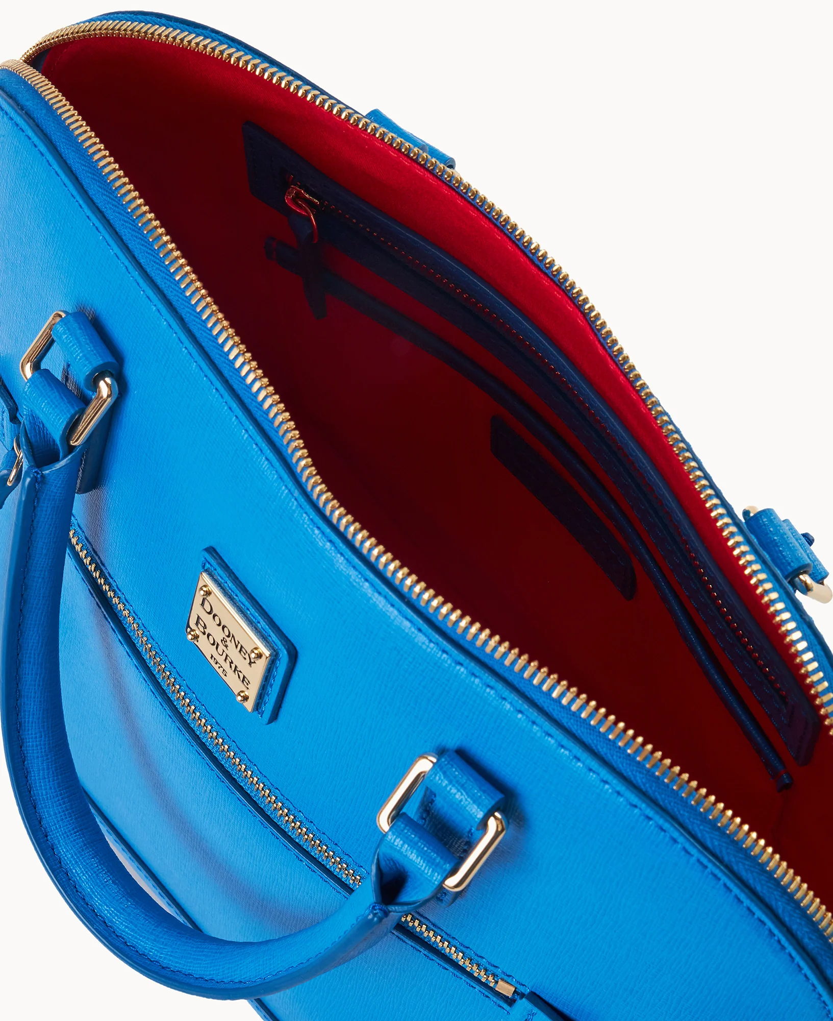 Saffiano Domed Zip Satchel - Image 72