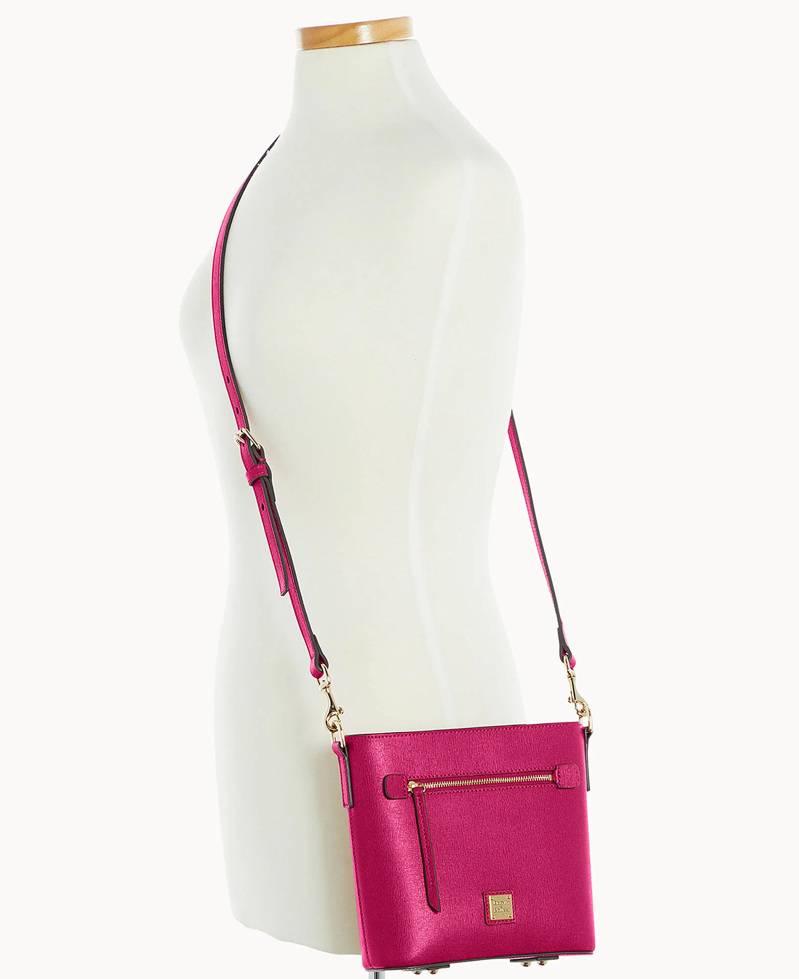 Saffiano Small Zip Crossbody - Image 136