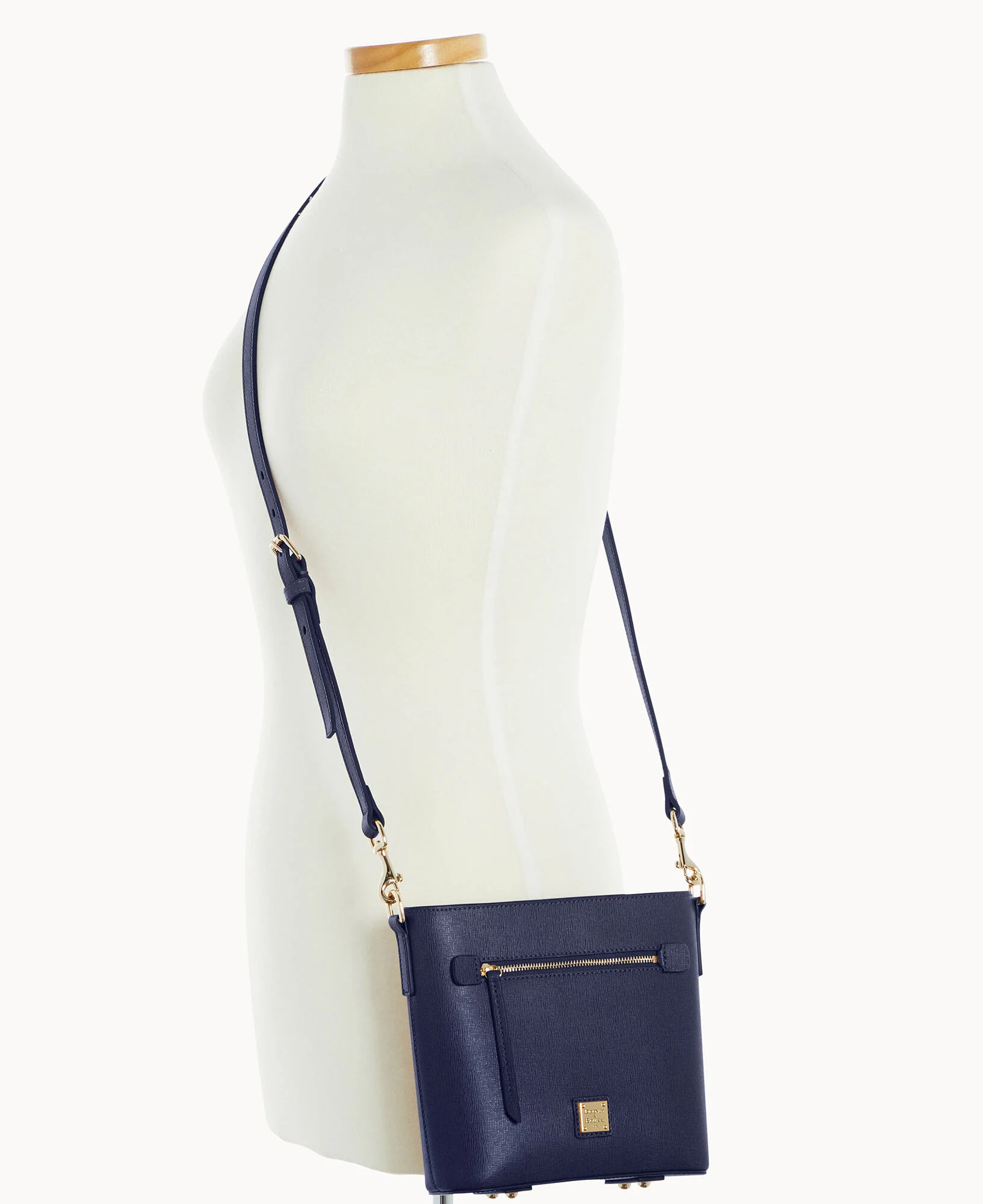 Saffiano Small Zip Crossbody - Image 21