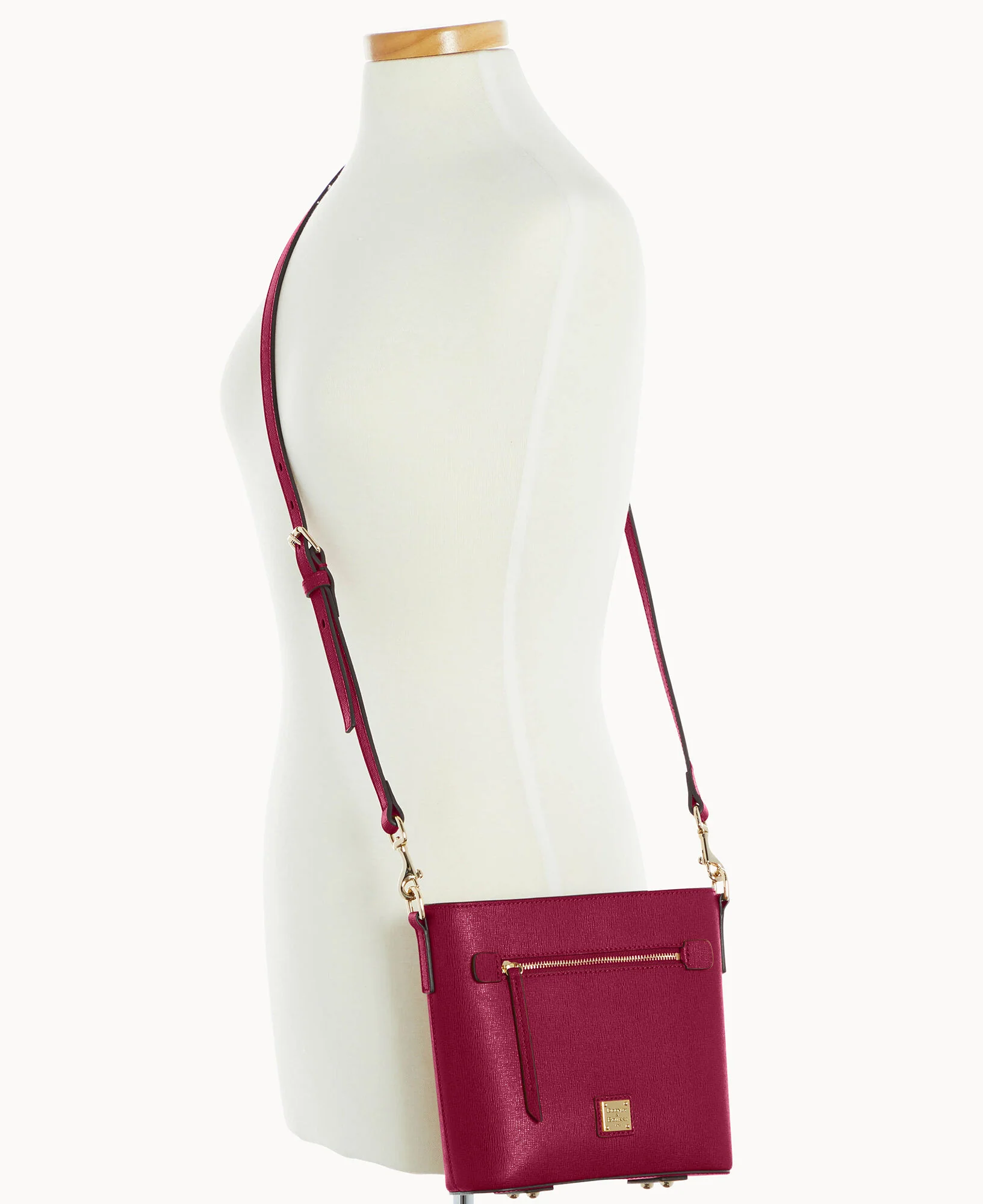 Saffiano Small Zip Crossbody - Image 64